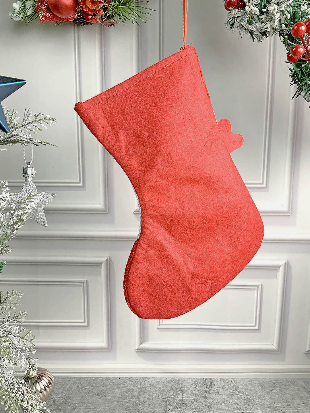 Little Surprise Box, Mini Snowflake Christmas Stocking for Gifts and Christmas Décor-10 inches