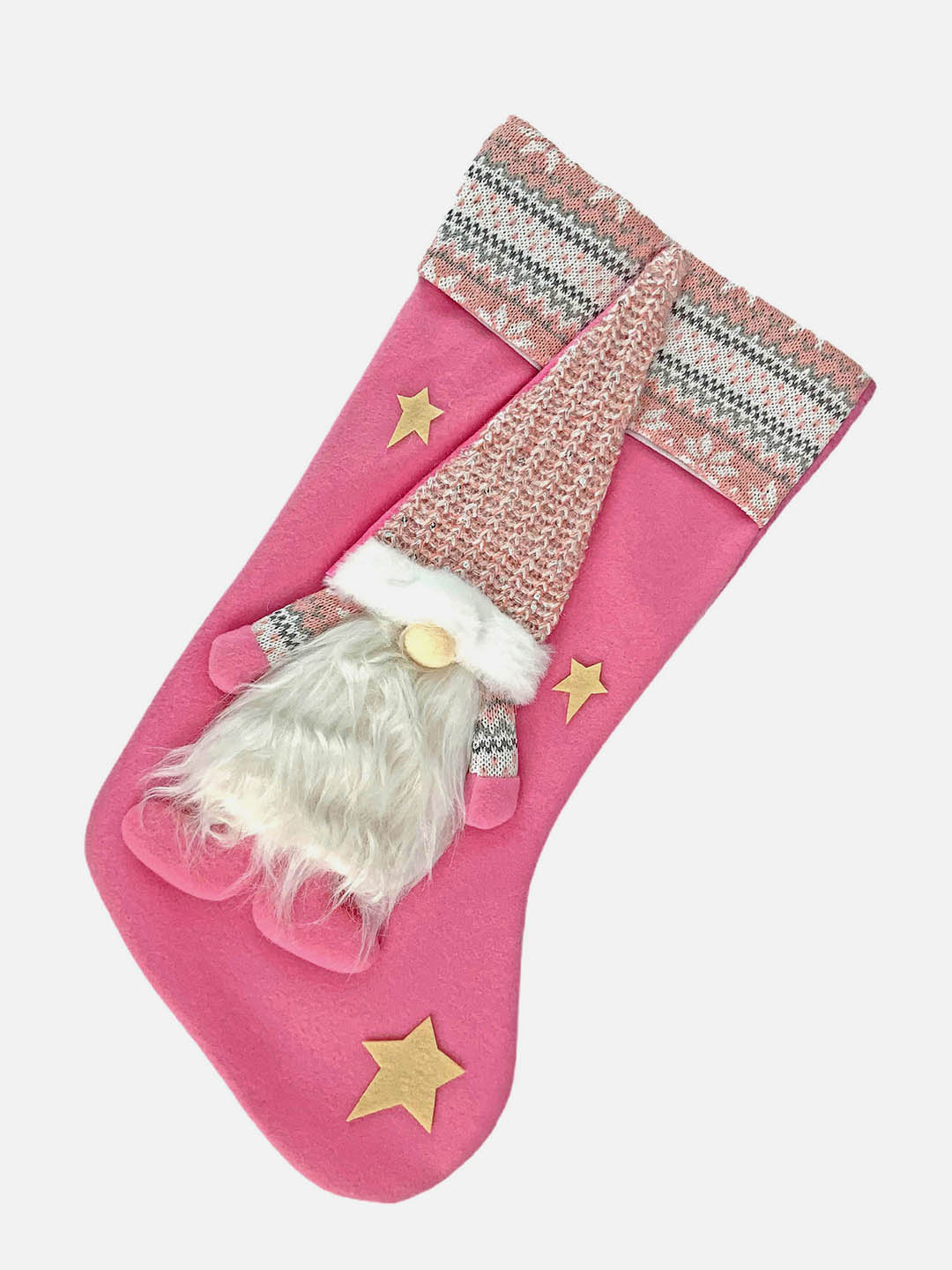 Little Surprise Box, Beard Gnome Christmas Stocking for Gifts and Christmas Décor-16 inches