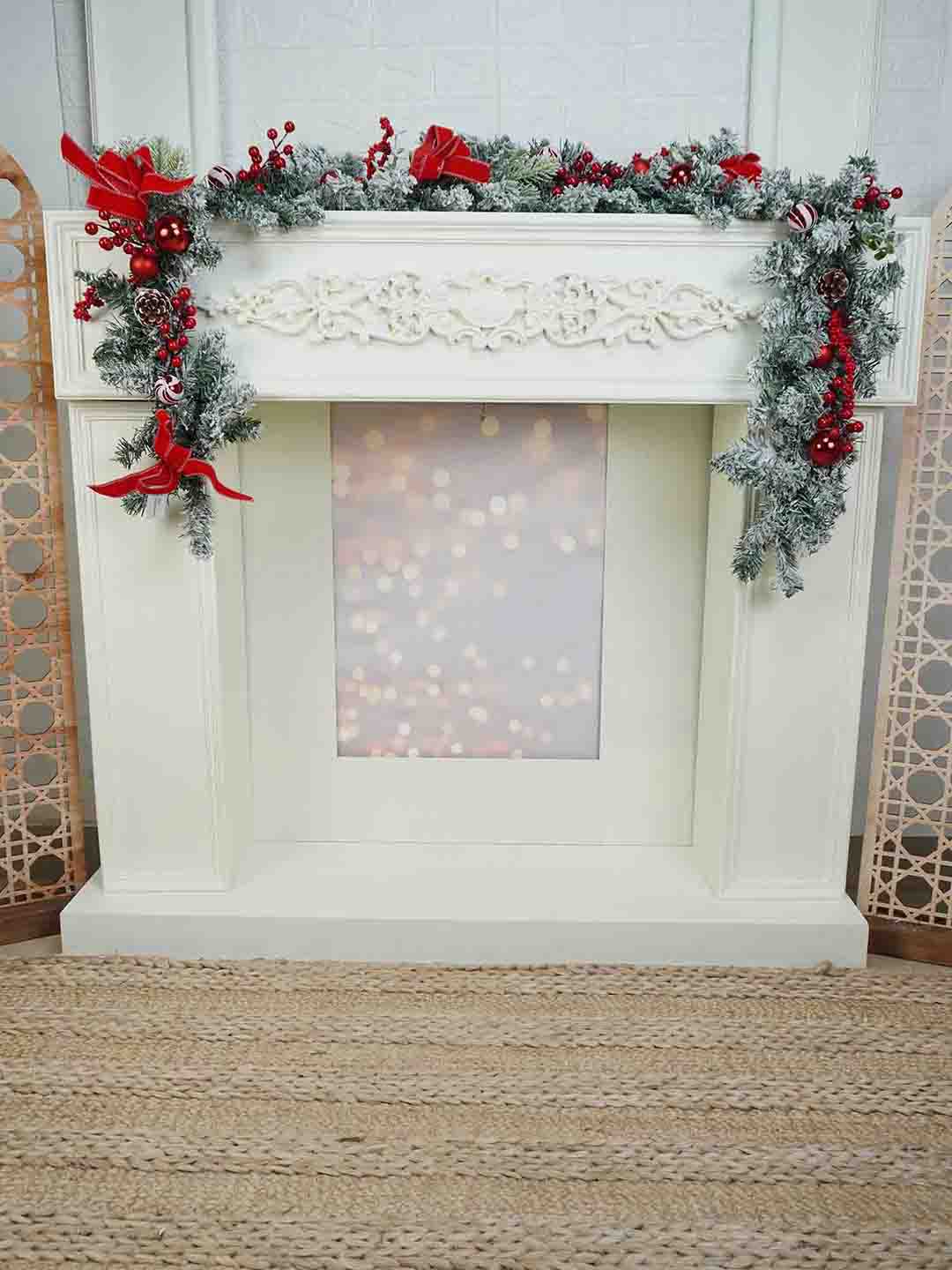 Little Surprise Box Bushy Christmas garland with fillers 6.5 feet