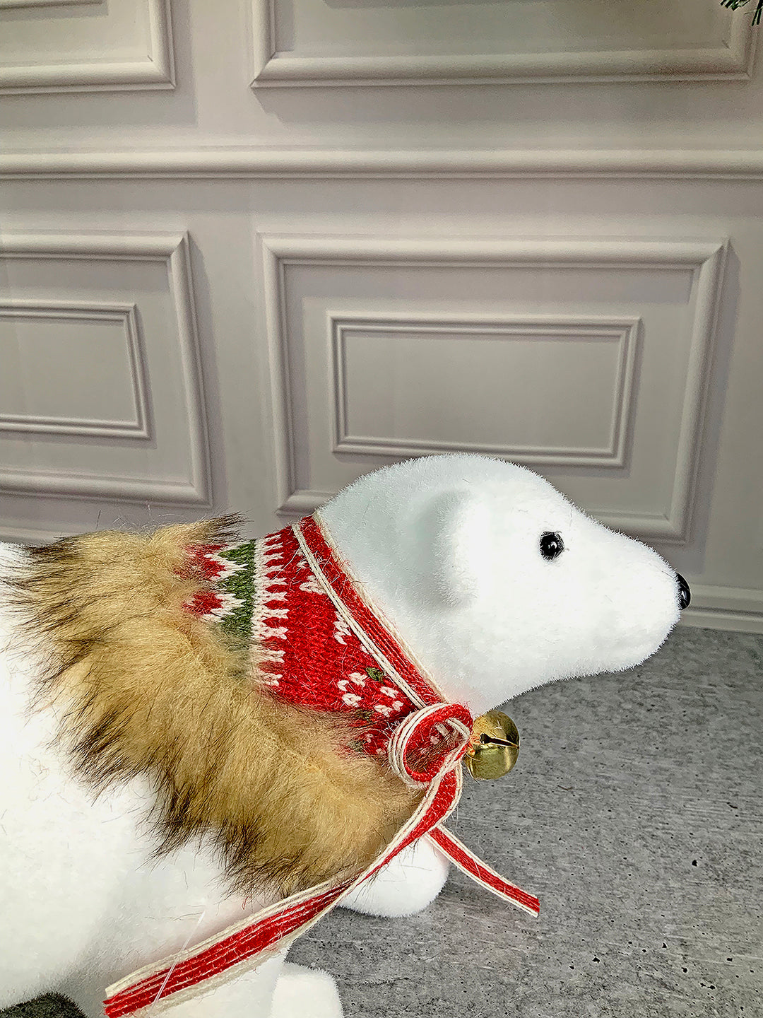 Little Surprise Box Medium Snow Polar Bear Christmas Winter land Décor and Christmas Decoration