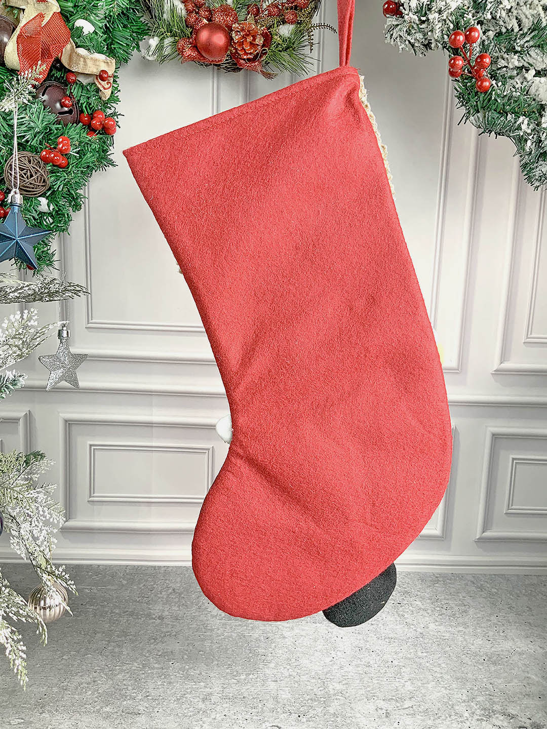 Little Surprise Box, Lettering Christmas Stocking for Gifts and Christmas Décor-18 inches