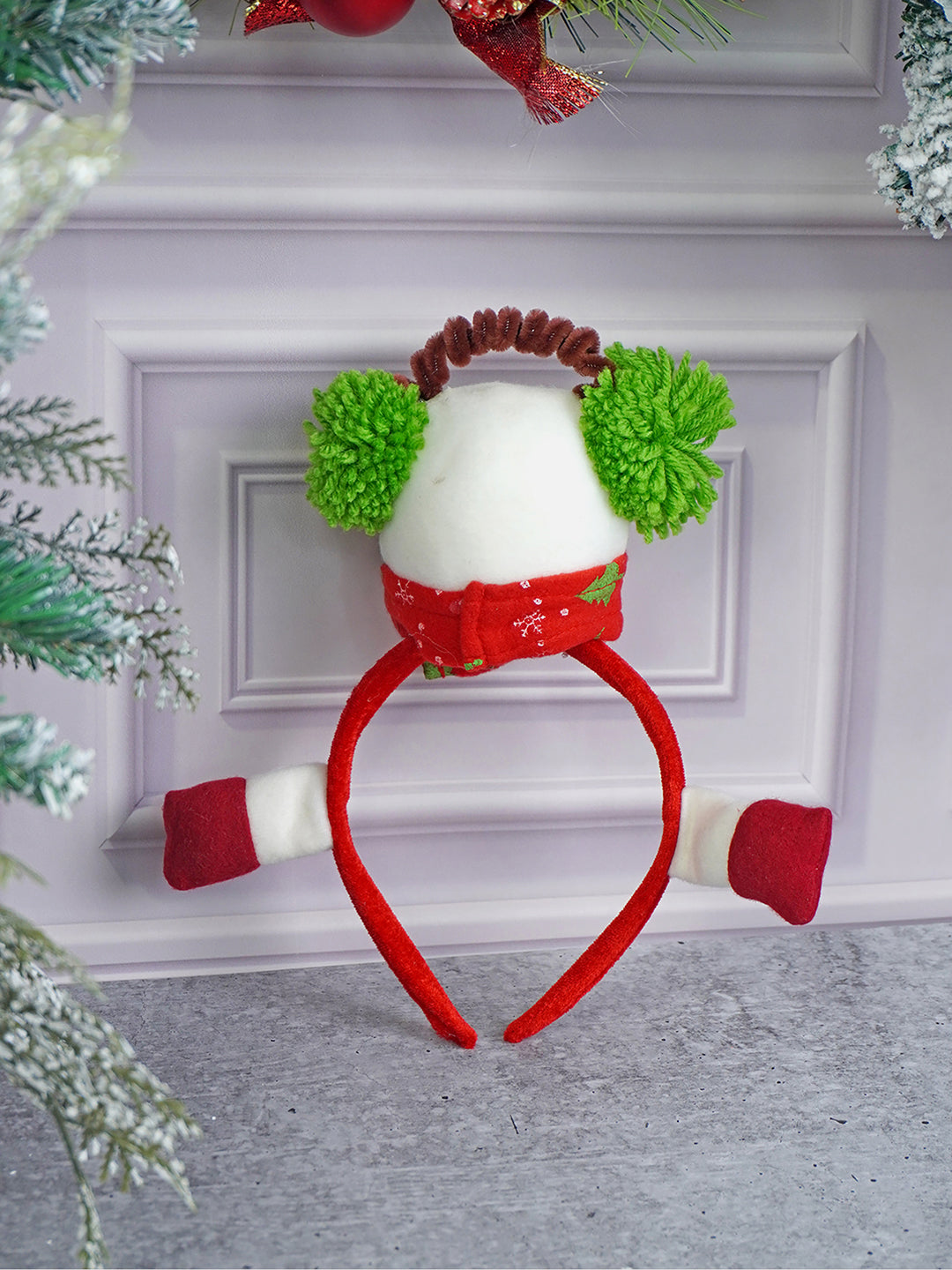 Little Surprise Box 3d Christmas Hairband for Kids and Adults (Free Size)