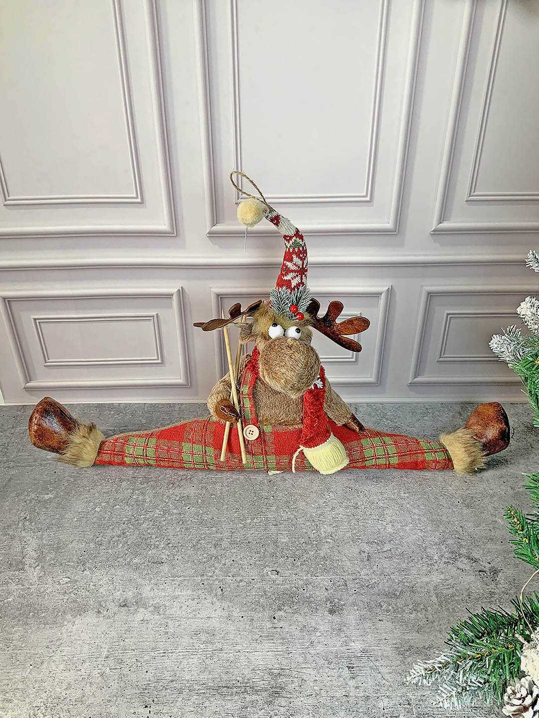 Little Surprise Box Split Reindeer Christmas Décor and decoration for Home and Office