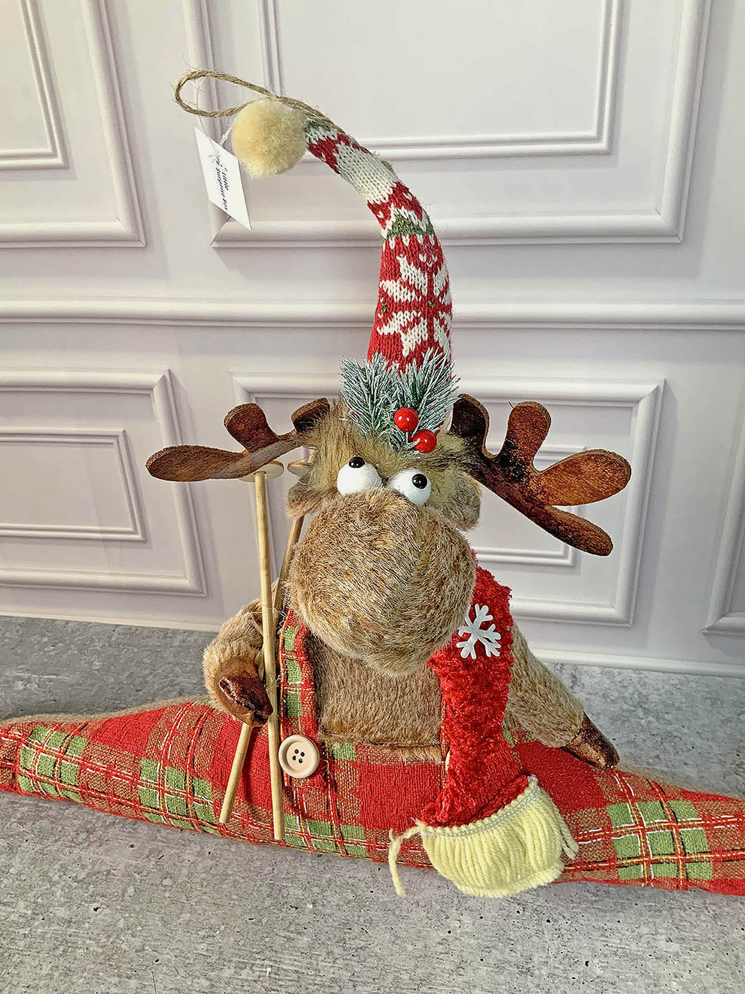 Little Surprise Box Split Reindeer Christmas Décor and decoration for Home and Office