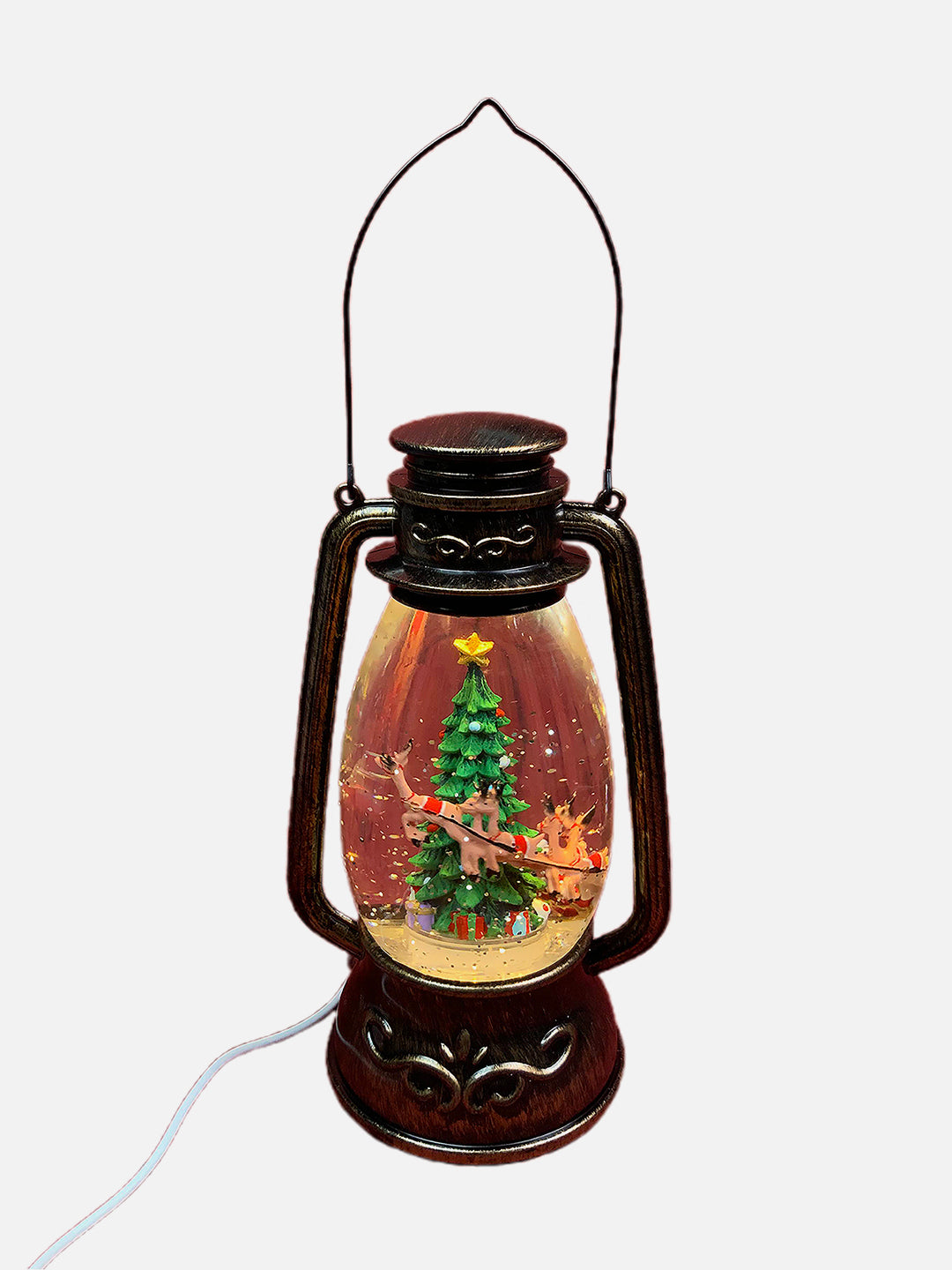 Little Surprise Box ,Musical Glitter Water Light, Christmas  Snow Lantern