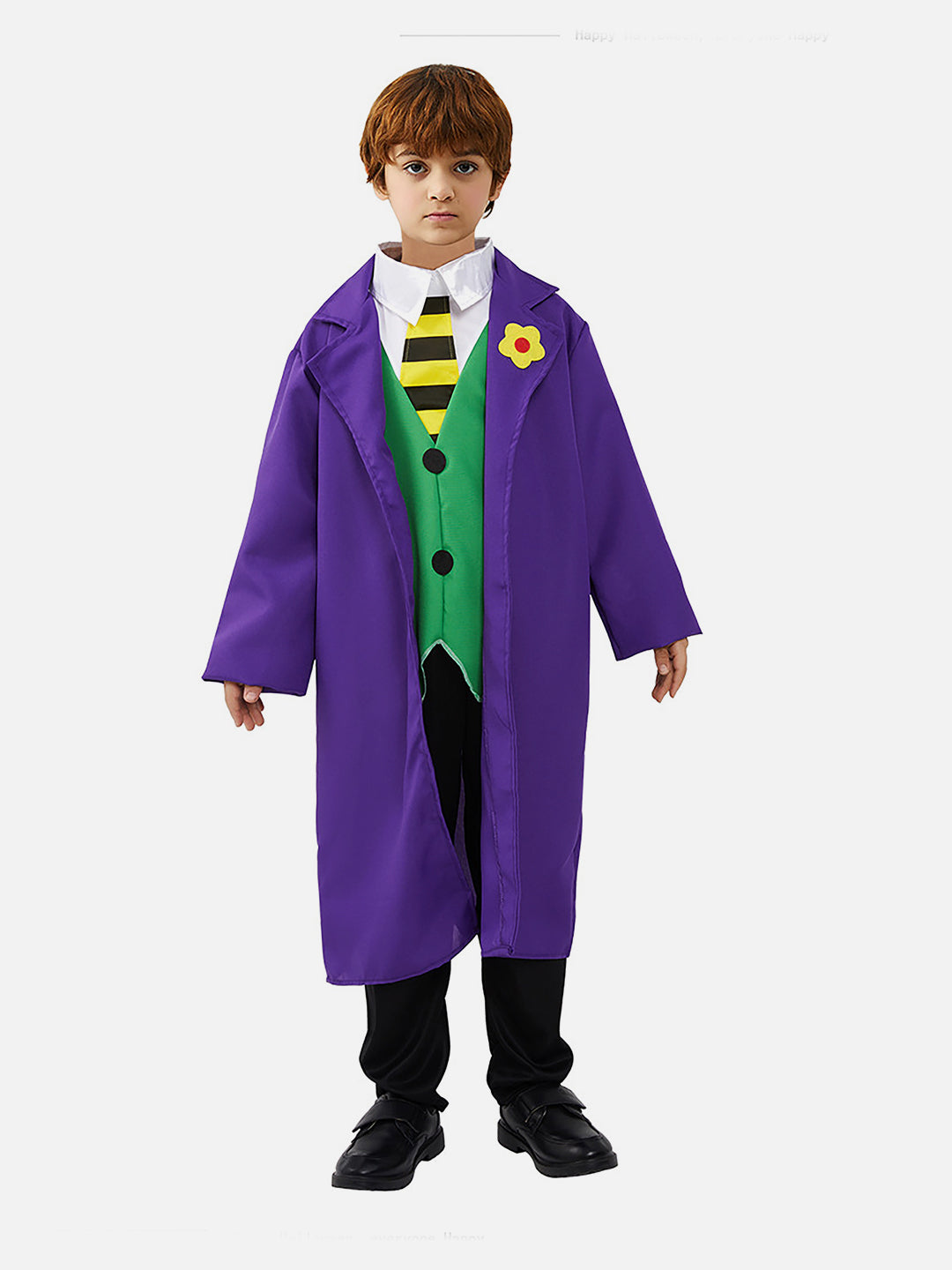 Little Surprise Box The Superhero Joker Theme Kids Halloween Costume Dress Up