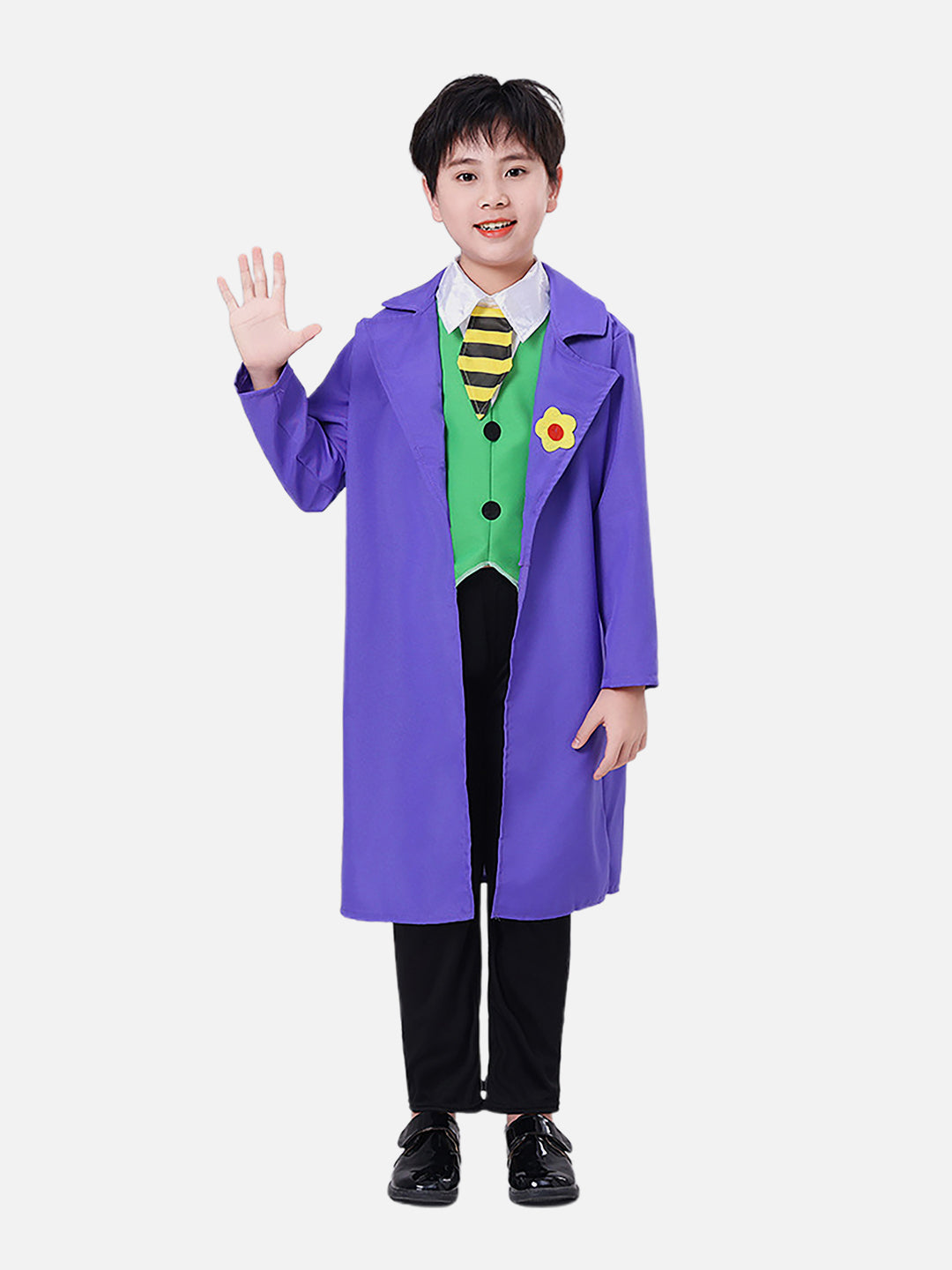 Little Surprise Box The Superhero Joker Theme Kids Halloween Costume Dress Up