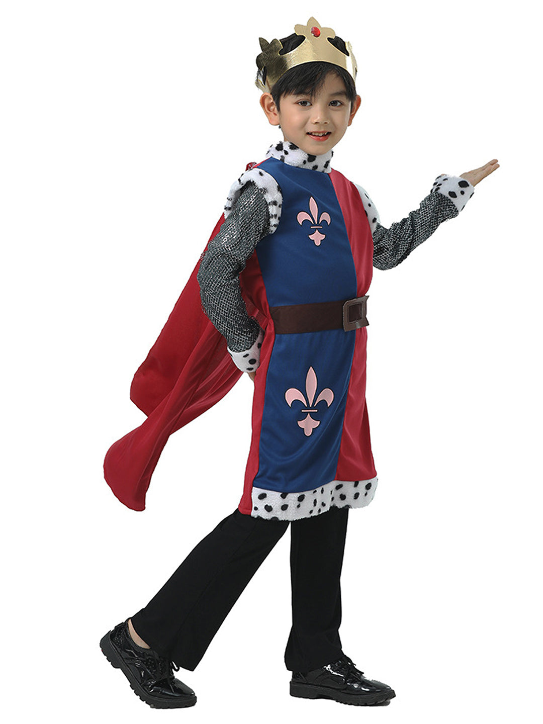Little Surprise Box Medieval King Halloween Costume Fancy Dress Up