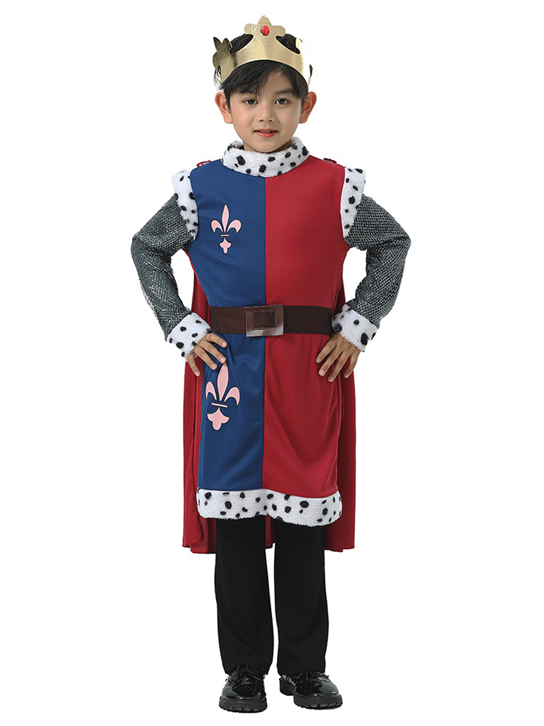 Little Surprise Box Medieval King Halloween Costume Fancy Dress Up