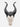 2 Horned Witch Headgear Halloween Costume Accessory for Themed Party