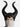 2 Horned Witch Headgear Halloween Costume Accessory for Themed Party