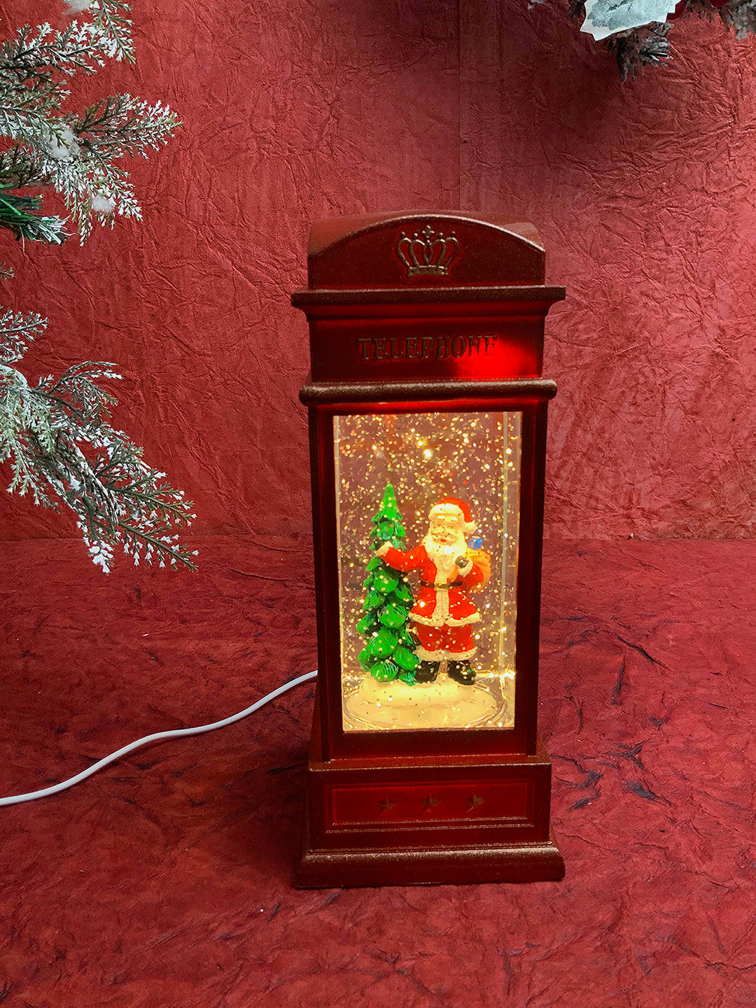 Little Surprise Box, London booth Musical Glitter Light Water Magical Christmas Snow Globe