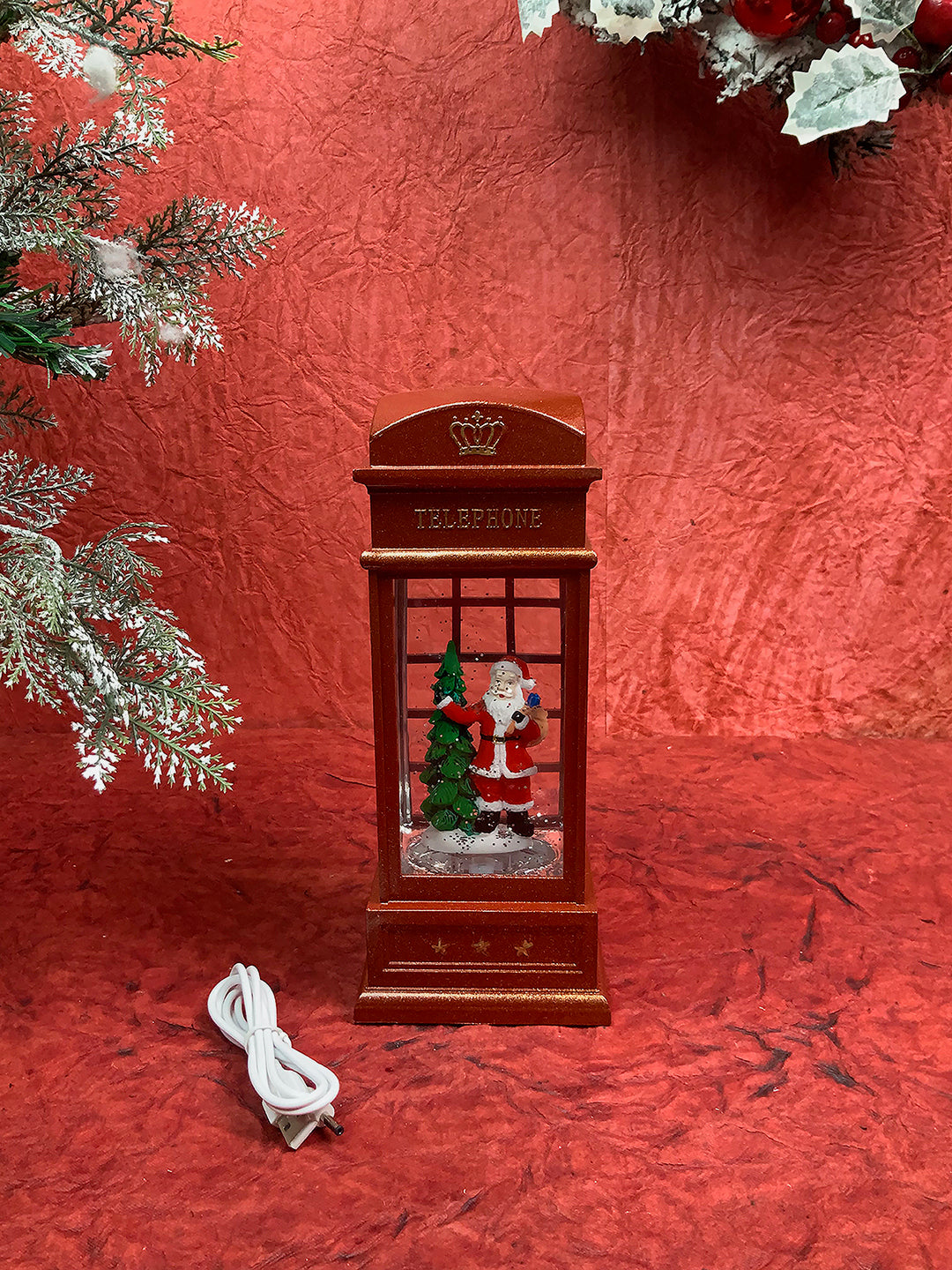 Little Surprise Box, London booth Musical Glitter Light Water Magical Christmas Snow Globe