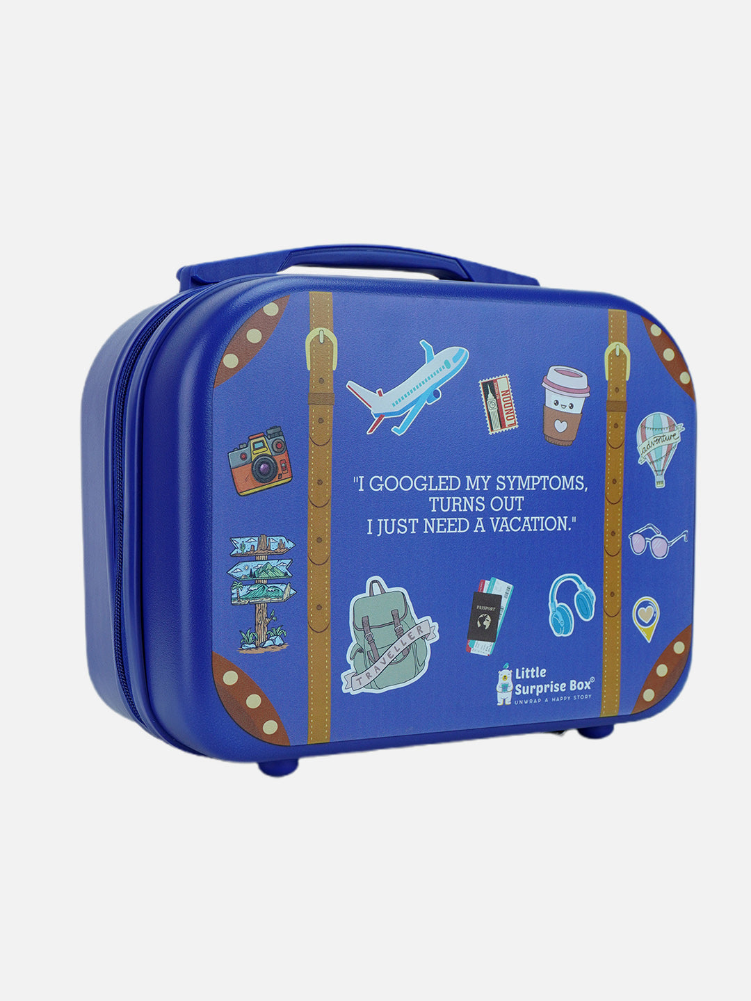 Little Surprise Box, Travel theme Hardcase Travel Vanity Style Suitcase