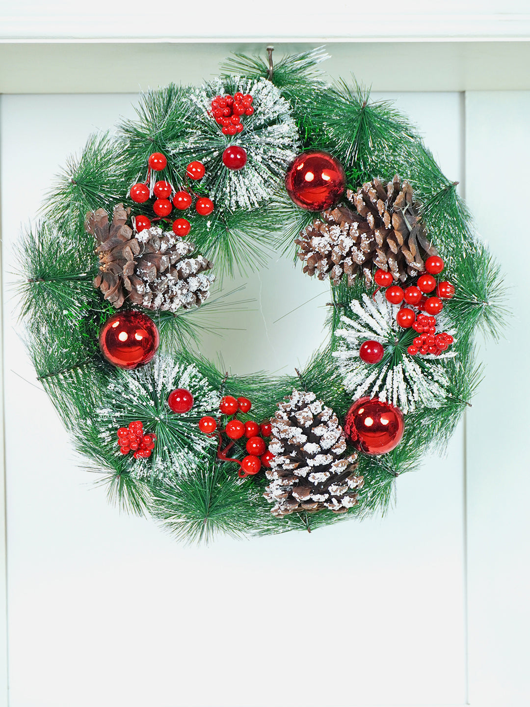 Little Surprise Box Artificial Christmas wreath for Door Wall & Christmas Décor