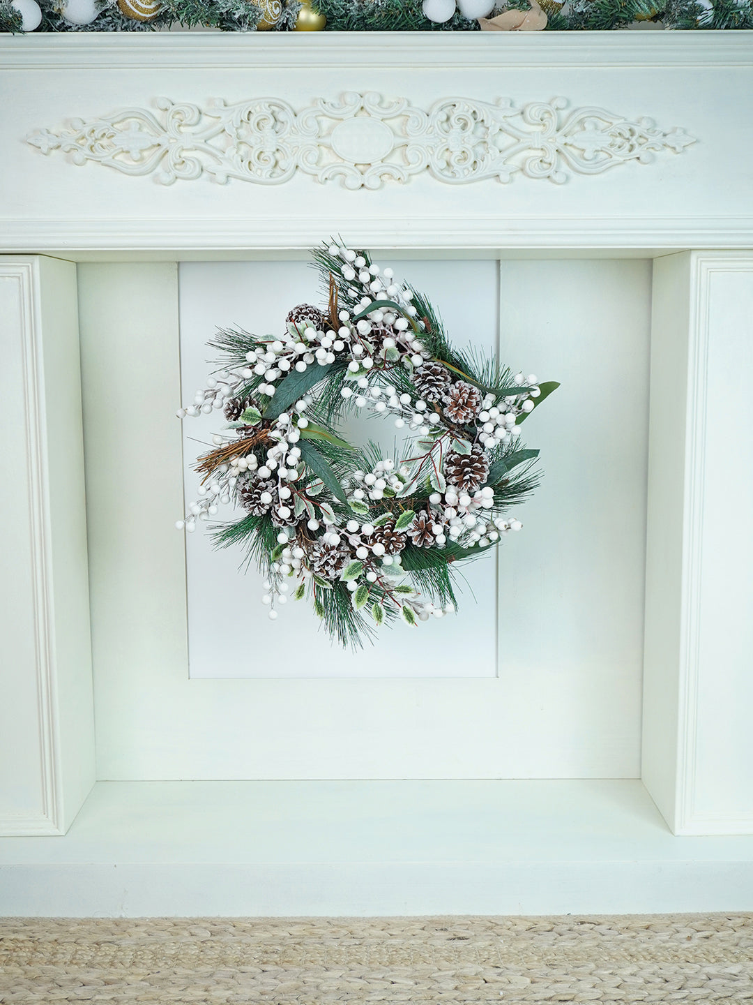 Little Surprise Box Artificial Christmas wreath for Door Wall & Christmas Décor