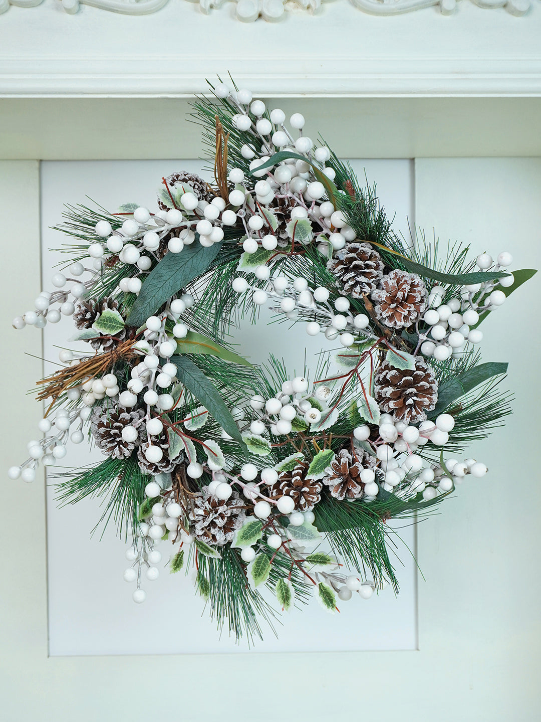 Little Surprise Box Artificial Christmas wreath for Door Wall & Christmas Décor