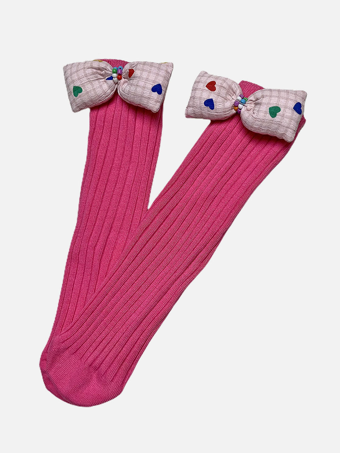 Little Surprise Box 3d Bow Socks for Girls