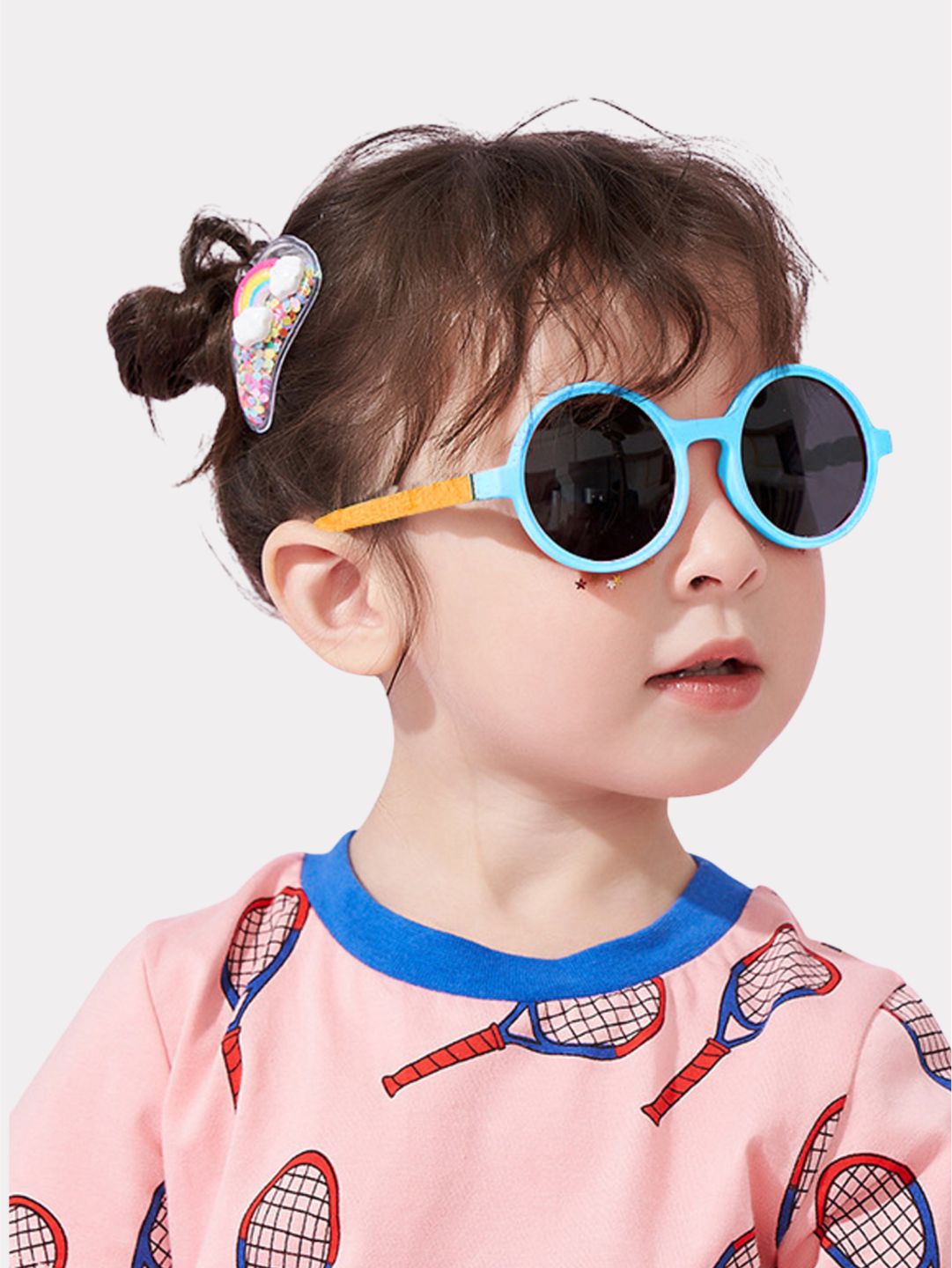 Little Surprise Box Anti Ultraviolet Unisex Sunglasses for Toddlers with Hardcase Storage