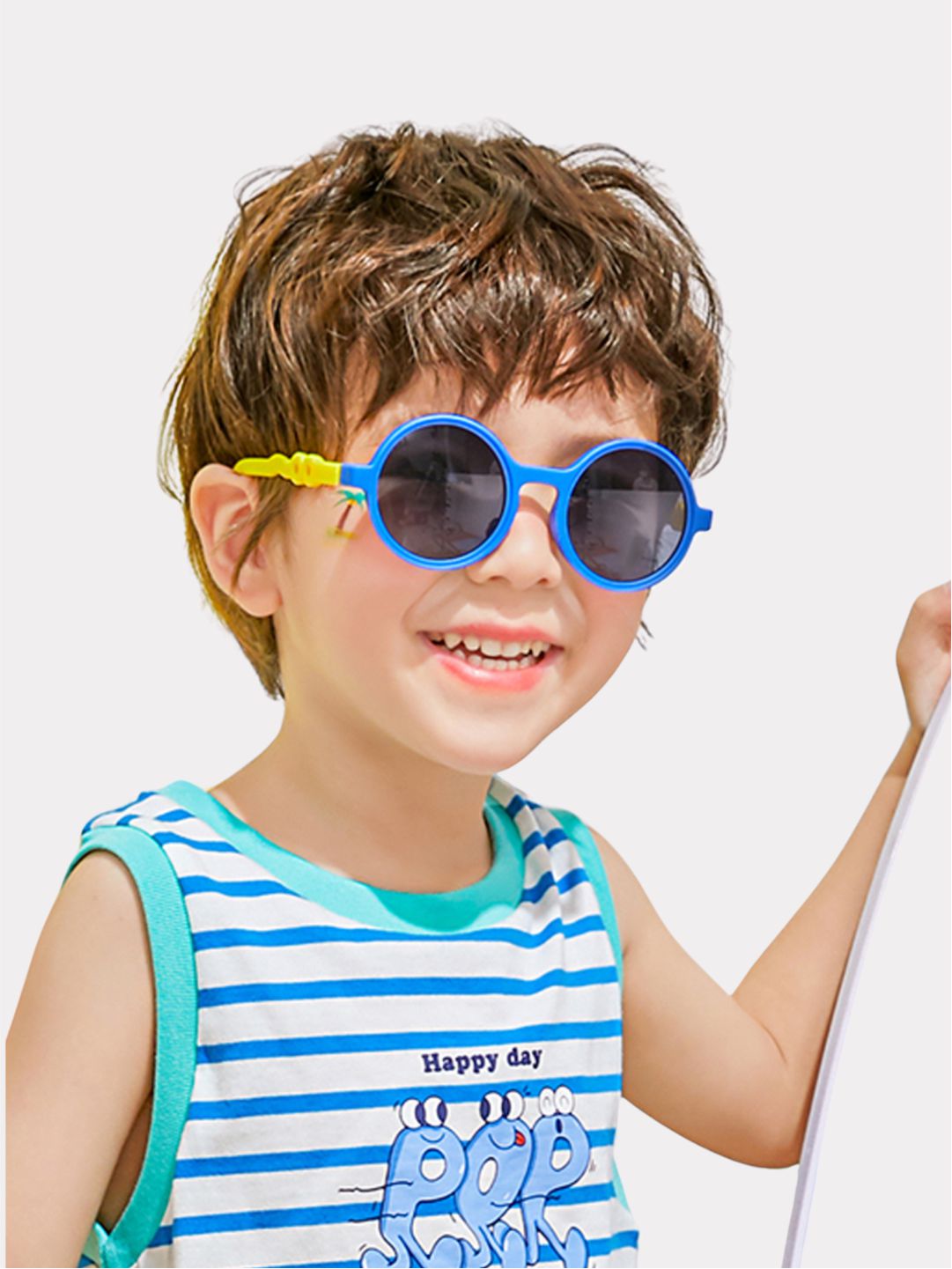 Little Surprise Box Anti Ultraviolet Unisex Sunglasses for Toddlers with Hardcase Storage