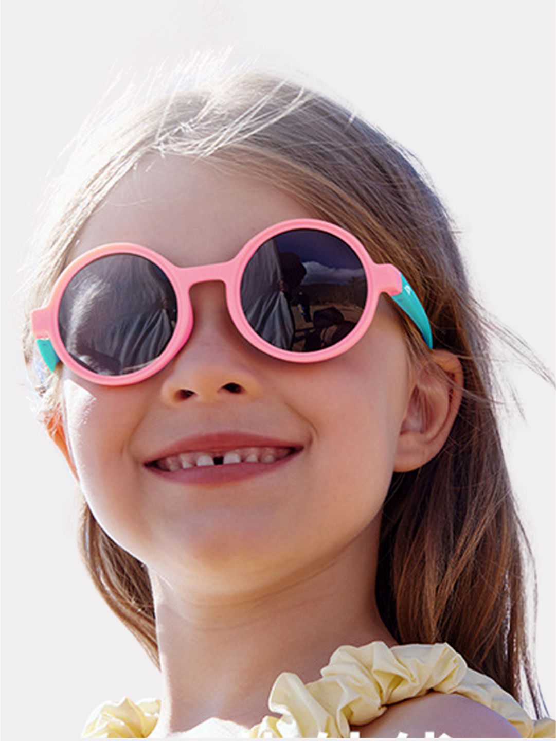 Little Surprise Box Anti Ultraviolet Unisex Sunglasses for Toddlers with Hardcase Storage