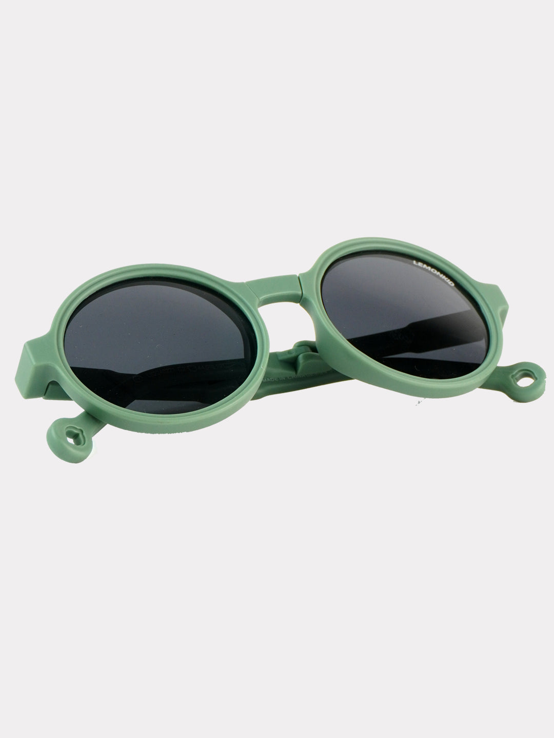 Little Surprise Box 3Fold Round Frame Anti Ultraviolet Sunglasses for Toddlers with Pouch Hardcase Storage