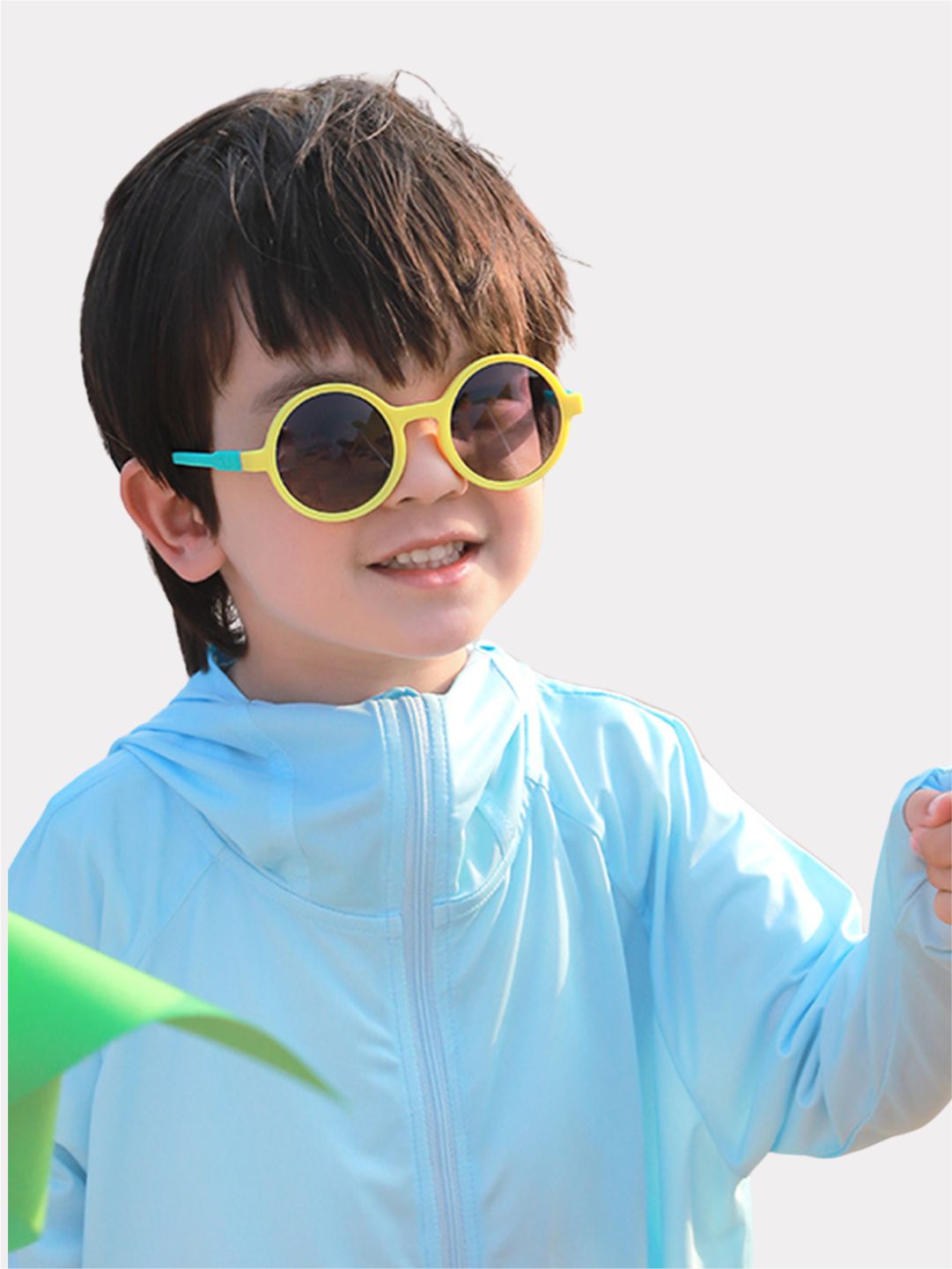 Little Surprise Box Anti Ultraviolet Unisex Sunglasses for Toddlers with Hardcase Storage