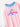 Little Surprise Box,2pcs Bold Pink Stripes Swimsuit for Girls with UPF 50+&a free Swim Washbag