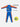 Little Surprise Box,2 pcs Shirt & Pants set LSB Blue & Orange Space Swimwear Full length for Kids with UPF 30+