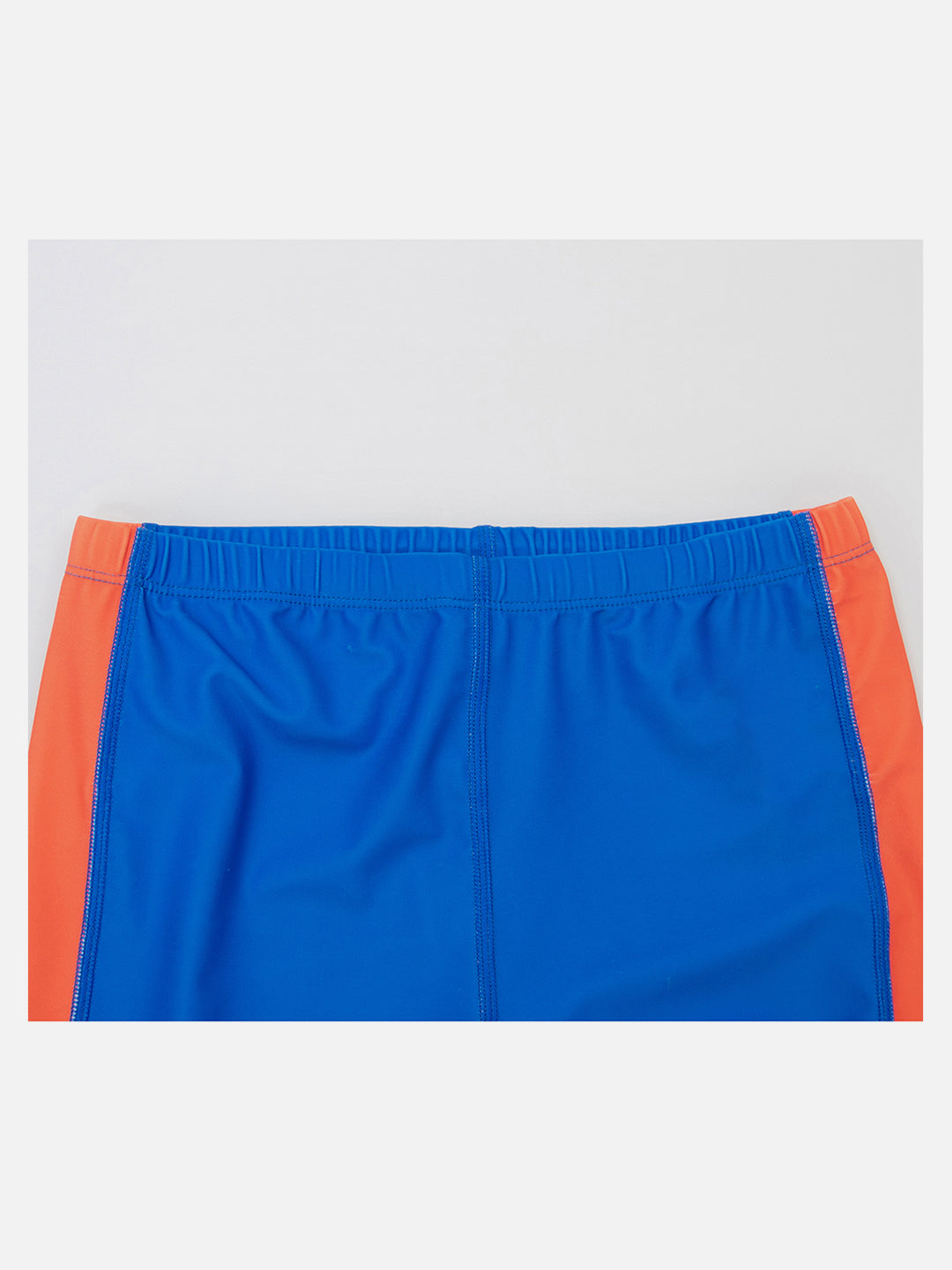 Little Surprise Box,2 pcs Shirt & Pants set LSB Blue & Orange Space Swimwear Full length for Kids with UPF 30+