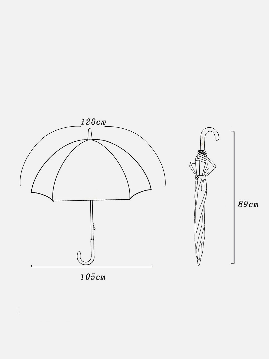 Little Surprise Box Floral border Style Umbrella for Teens/Adults