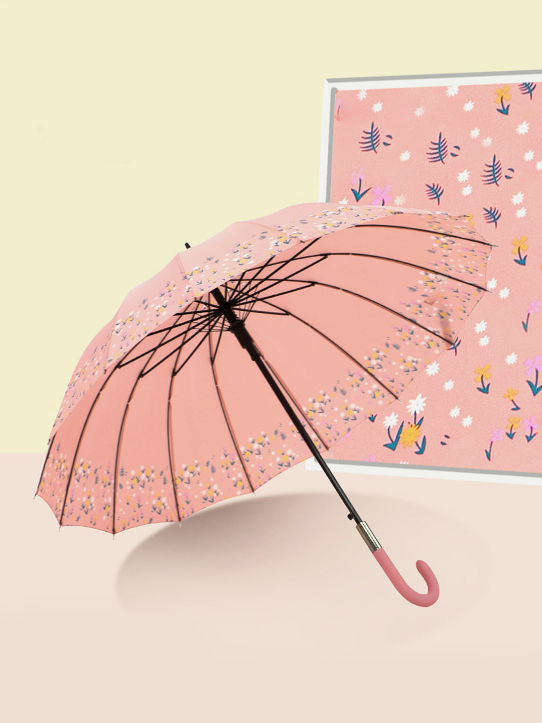 Little Surprise Box Floral border Style Umbrella for Teens/Adults