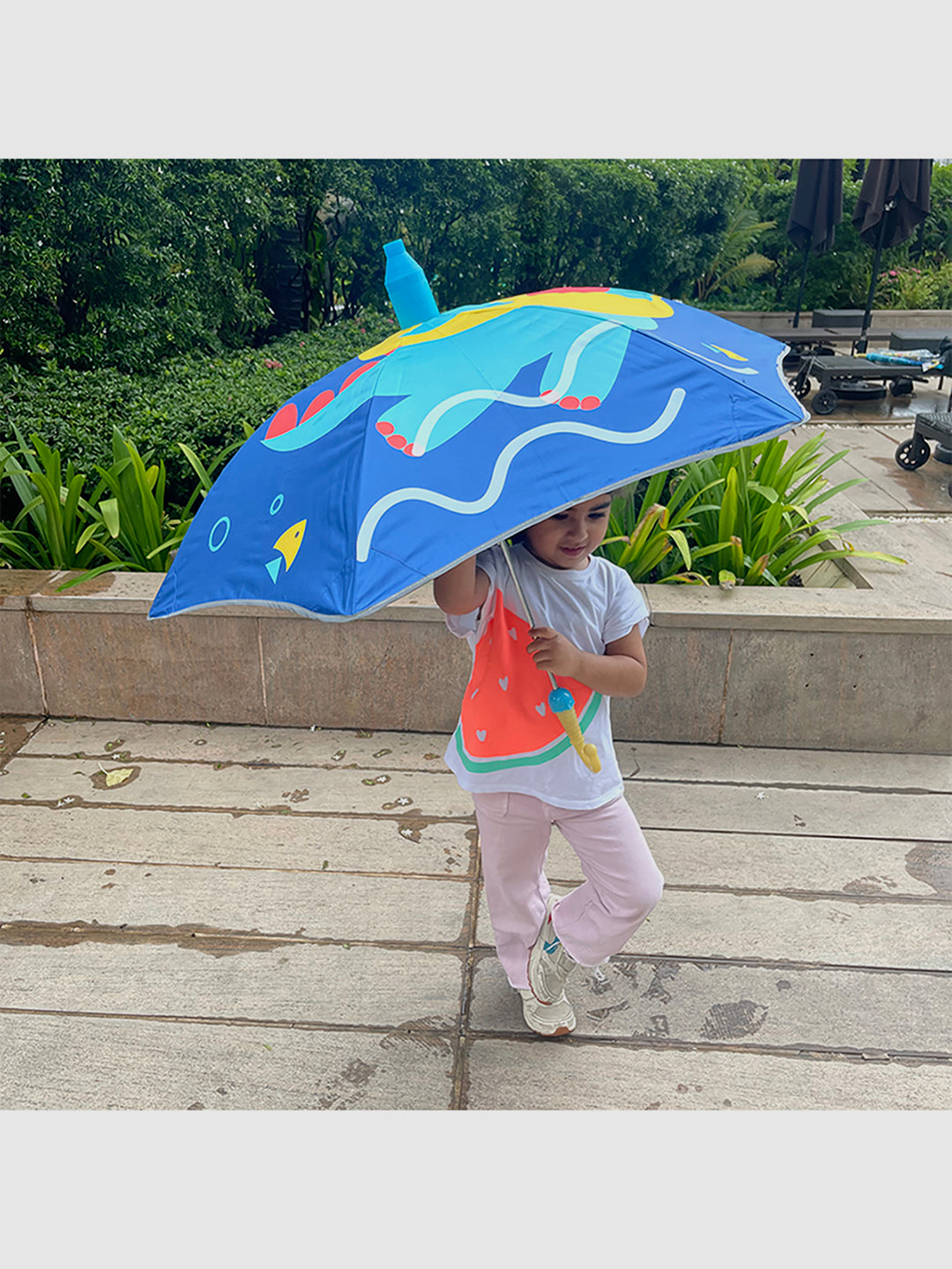 Little Surprise Box Canopy Shape Umbrella for Kids