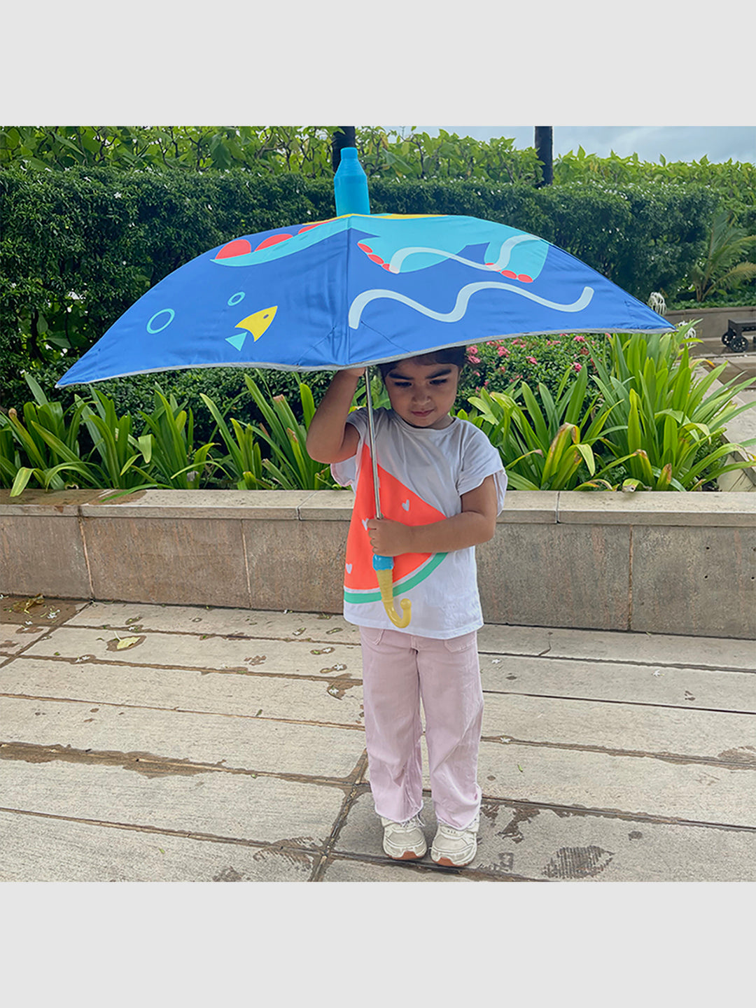 Little Surprise Box Canopy Shape Umbrella for Kids