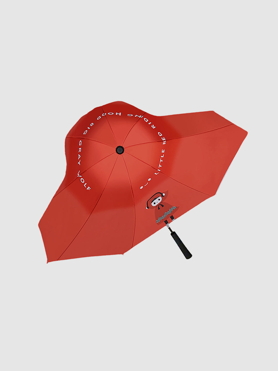 Little Surprise Box Unique Spanish Patio Style Kids Umbrella - LSB-UM-Patio-Ridinghoodred