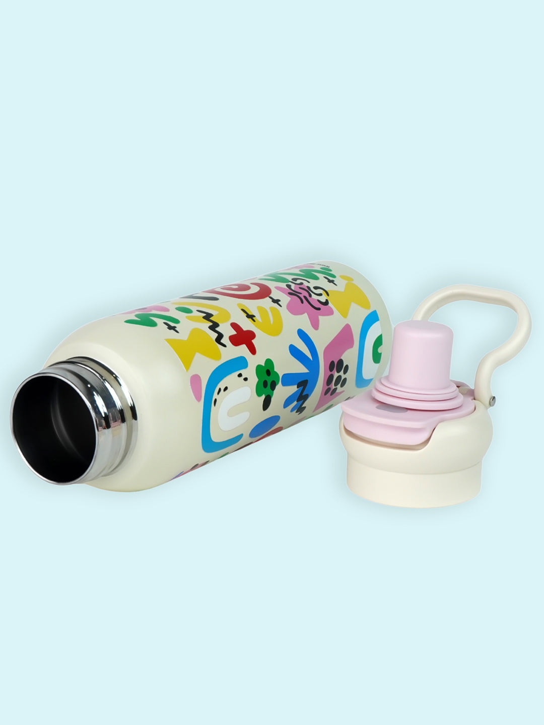 Little Surprise Box  Printed Water Bottle Flask, 600ml
