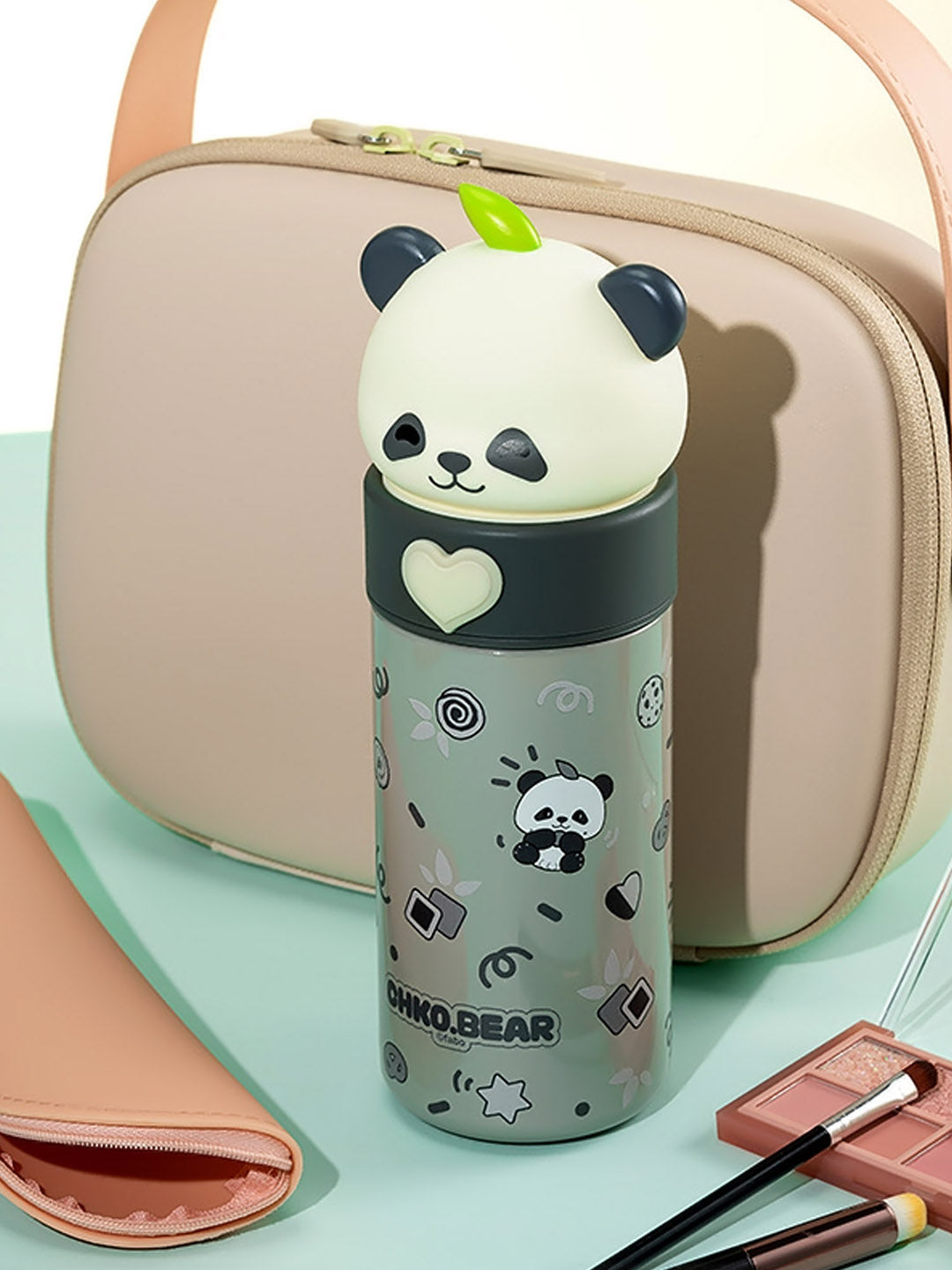Little Surprise Box, Panda Head Stainless Steel Thermos Water Bottle
