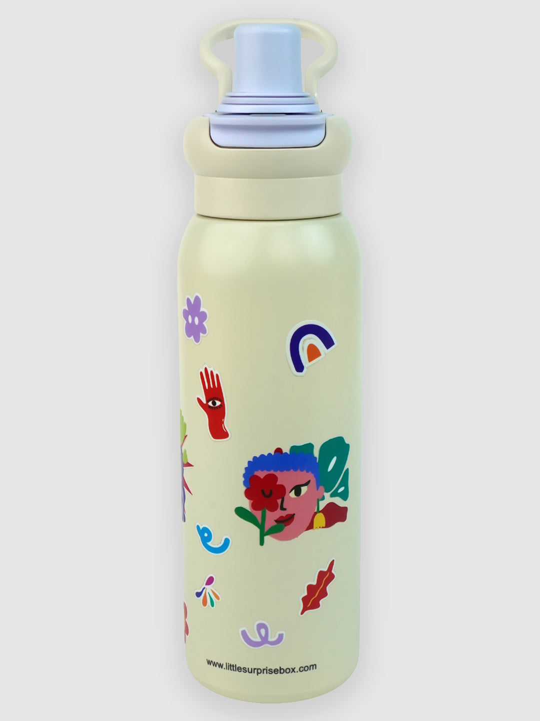 Little Surprise Box  Printed Water Bottle Flask, 600ml