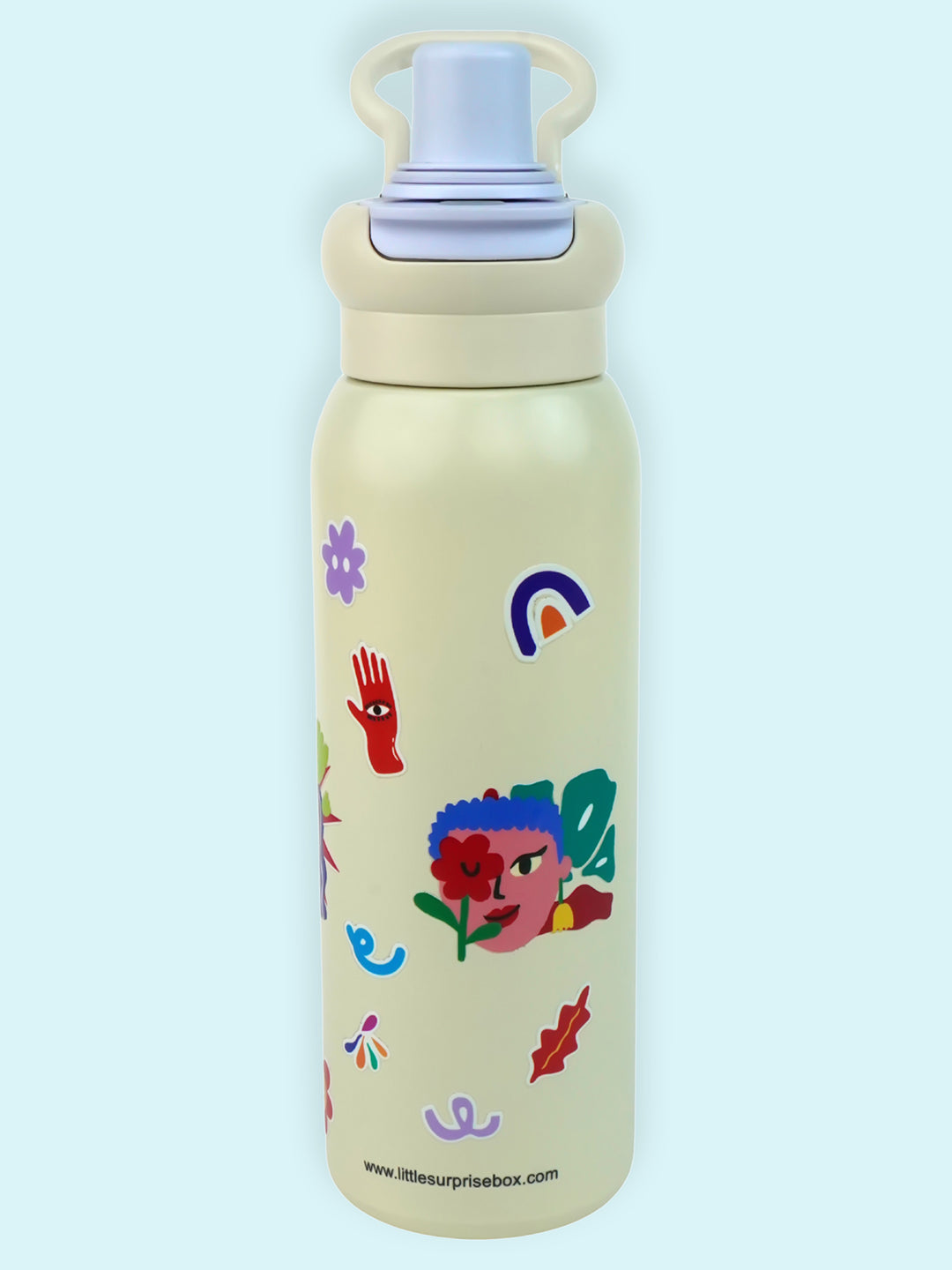 Little Surprise Box  Printed Water Bottle Flask, 600ml