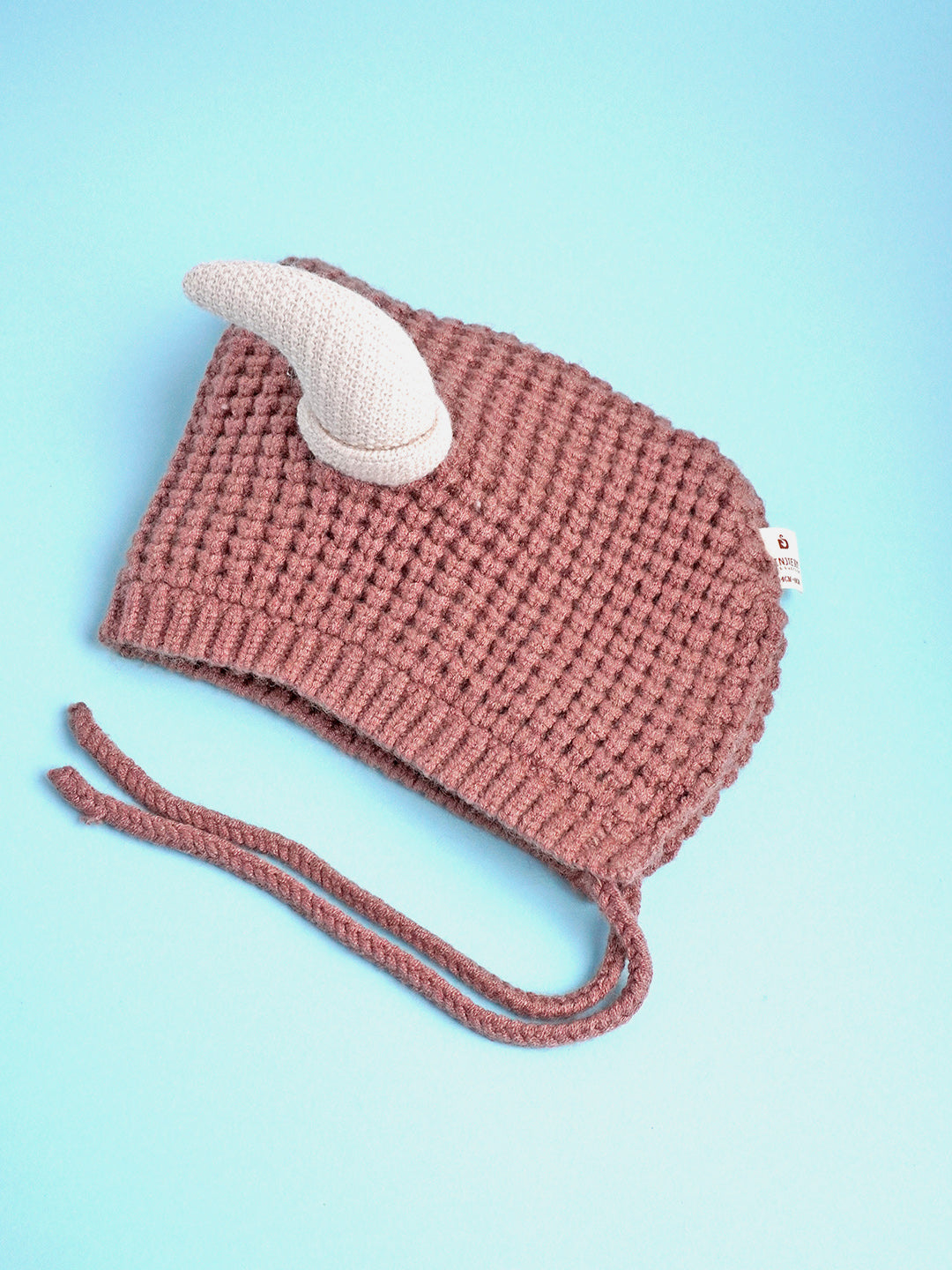 Little Surprise Box Baby Horns Knitted Soft Woolen Winter Cap