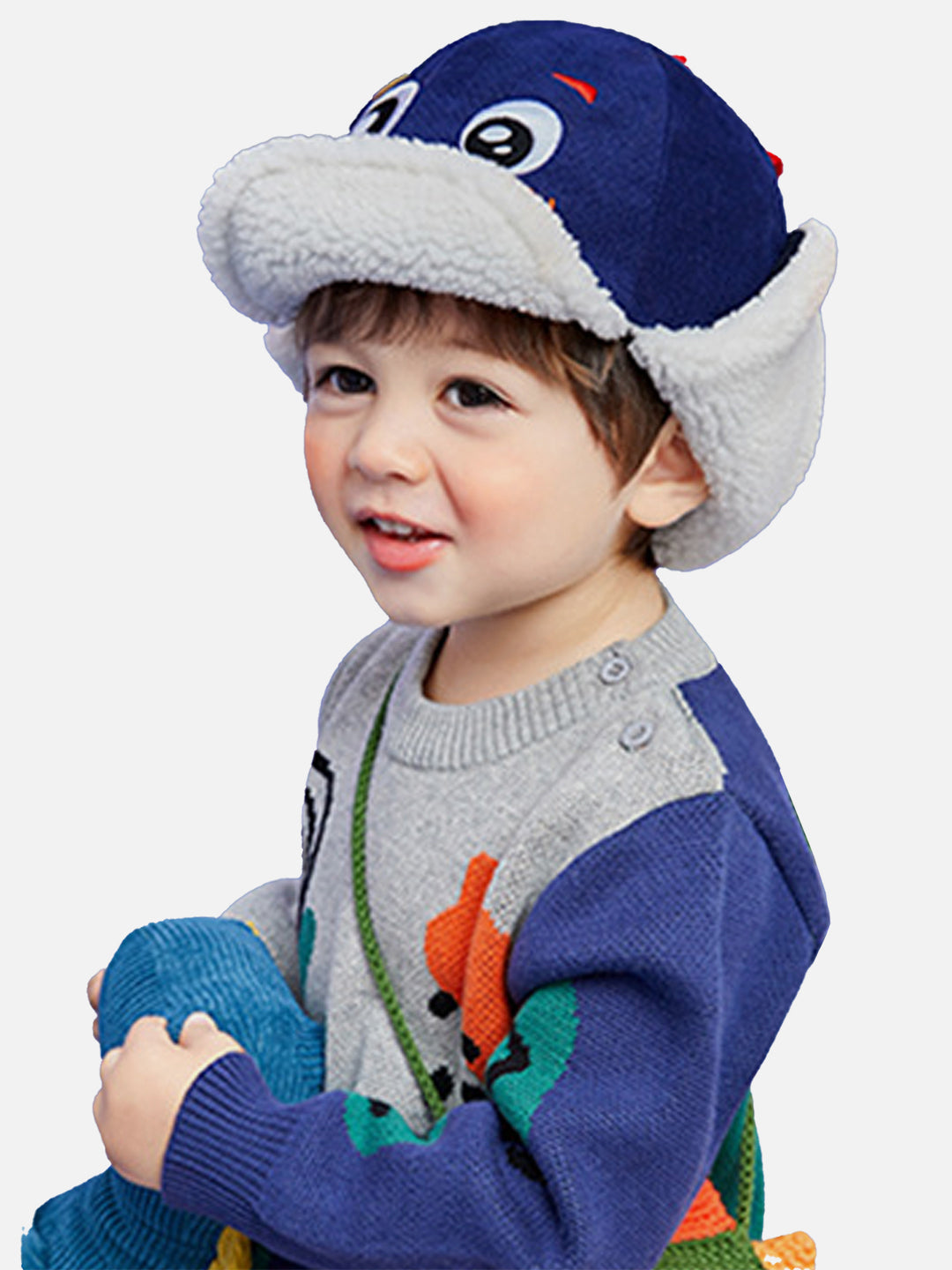 Little Surprise Box Ear Covering 3d winter Cap for Kids