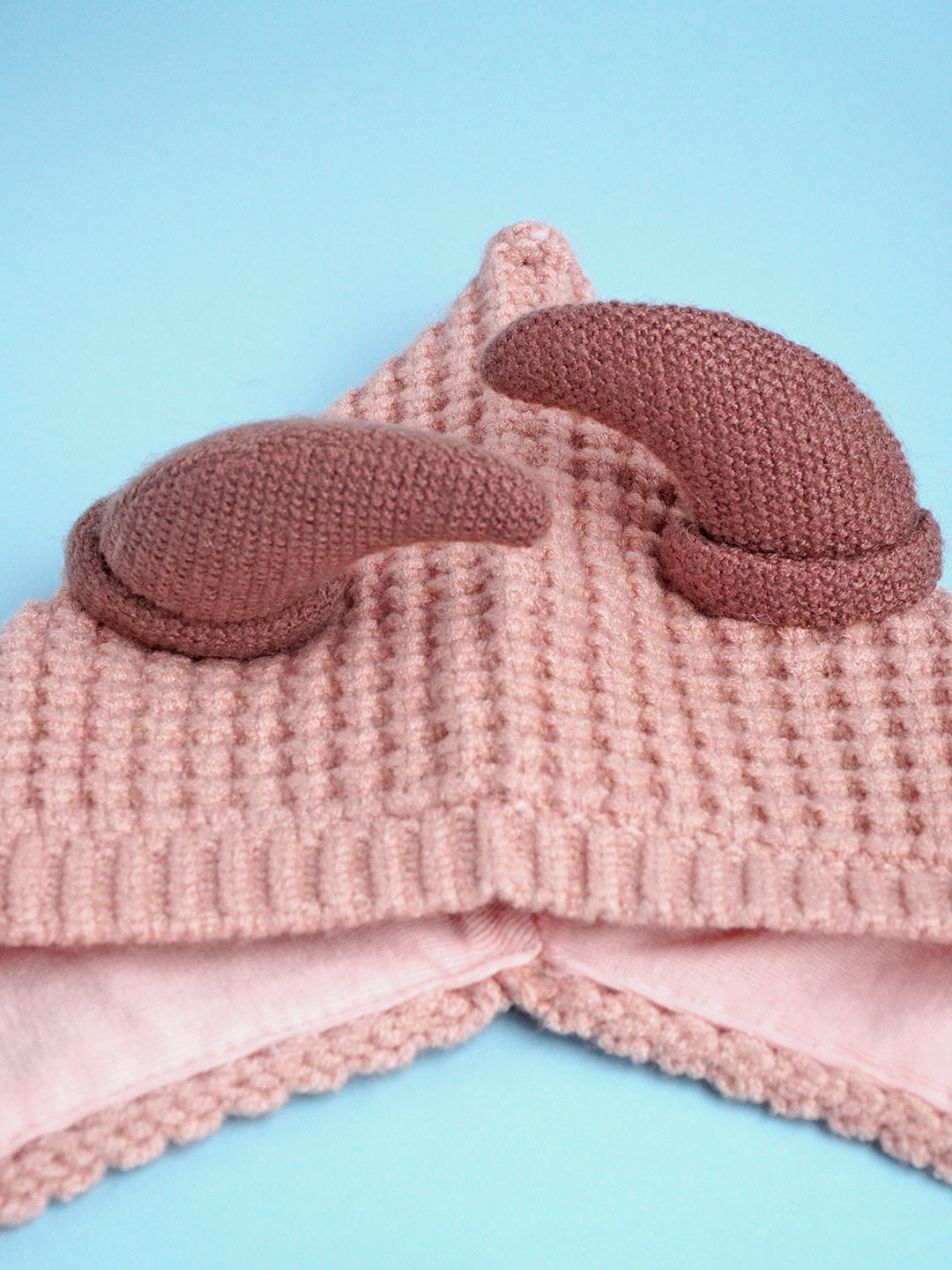 Little Surprise Box Baby Horns Knitted Soft Woolen Winter Cap