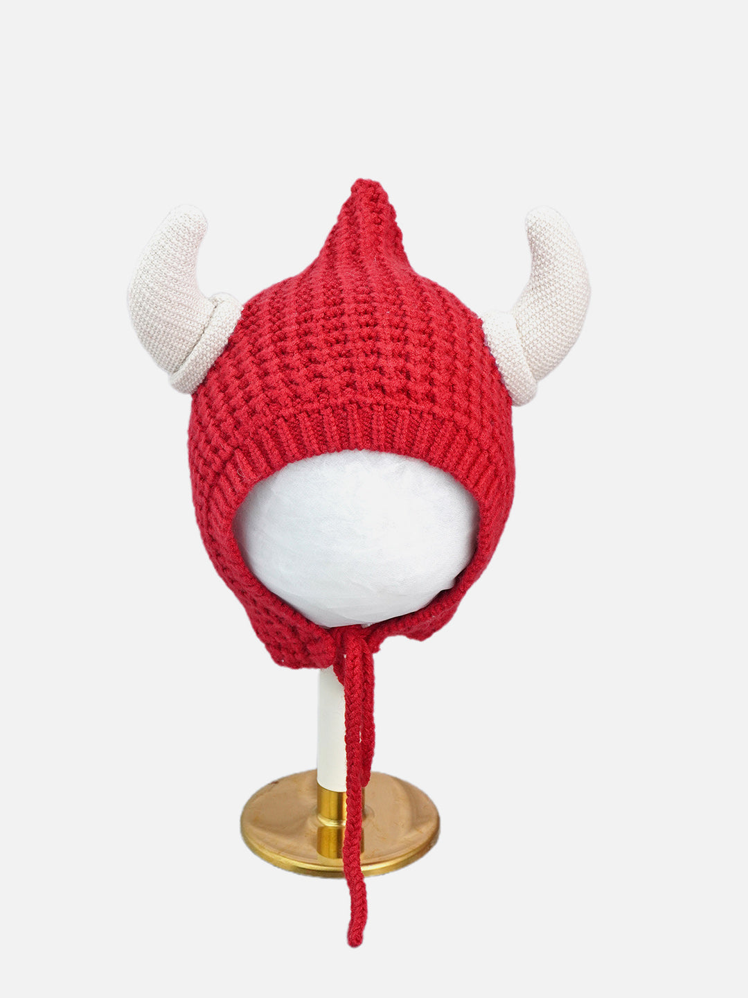 Little Surprise Box Baby Horns Knitted Soft Woolen Winter Cap