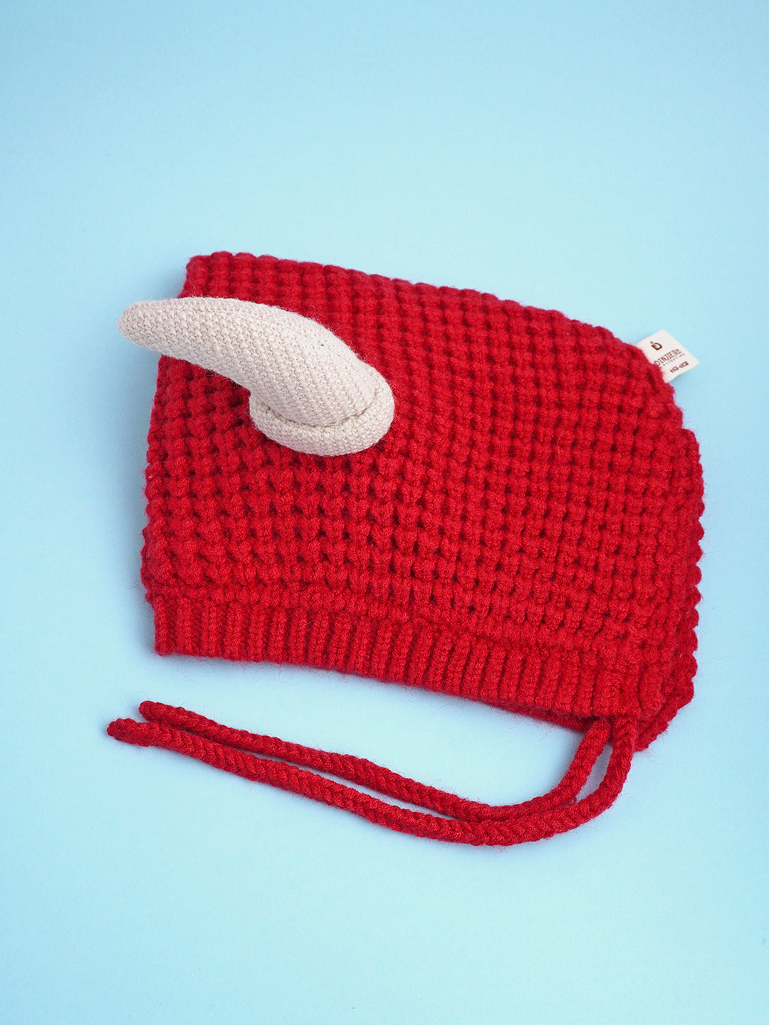 Little Surprise Box Baby Horns Knitted Soft Woolen Winter Cap