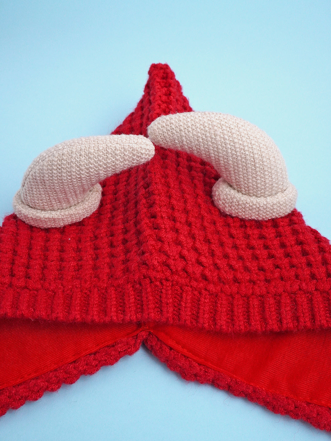 Little Surprise Box Baby Horns Knitted Soft Woolen Winter Cap