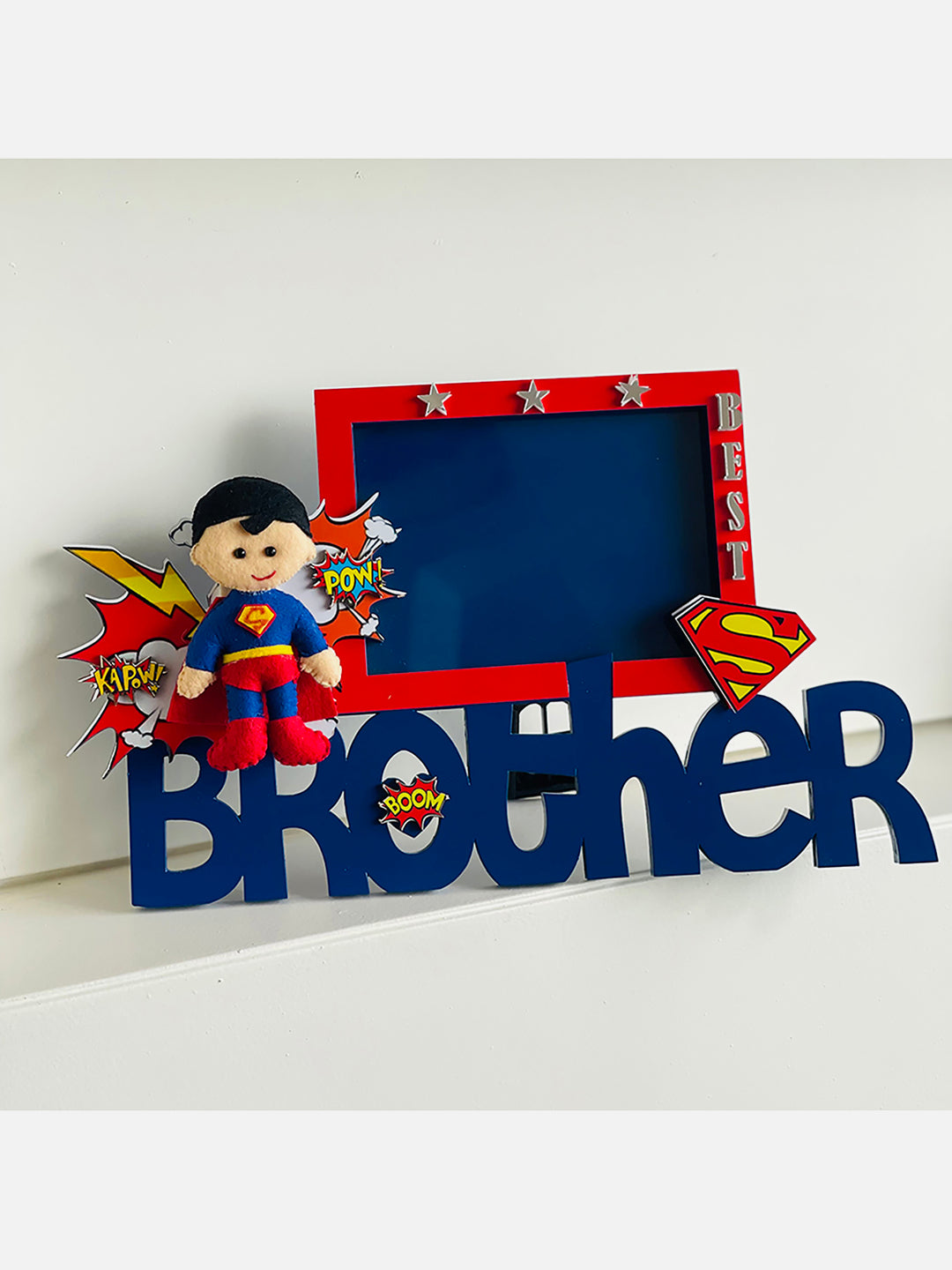 Little Surprise Box Best Brother Table Photo Frame, Gift for Brother