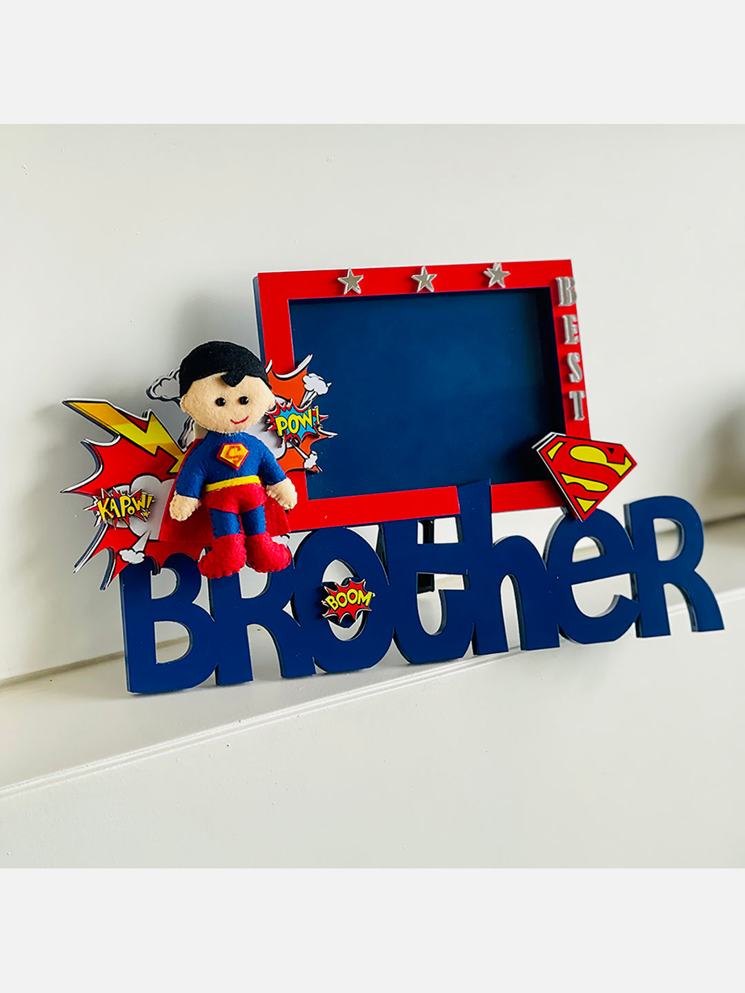 Little Surprise Box Best Brother Table Photo Frame, Gift for Brother