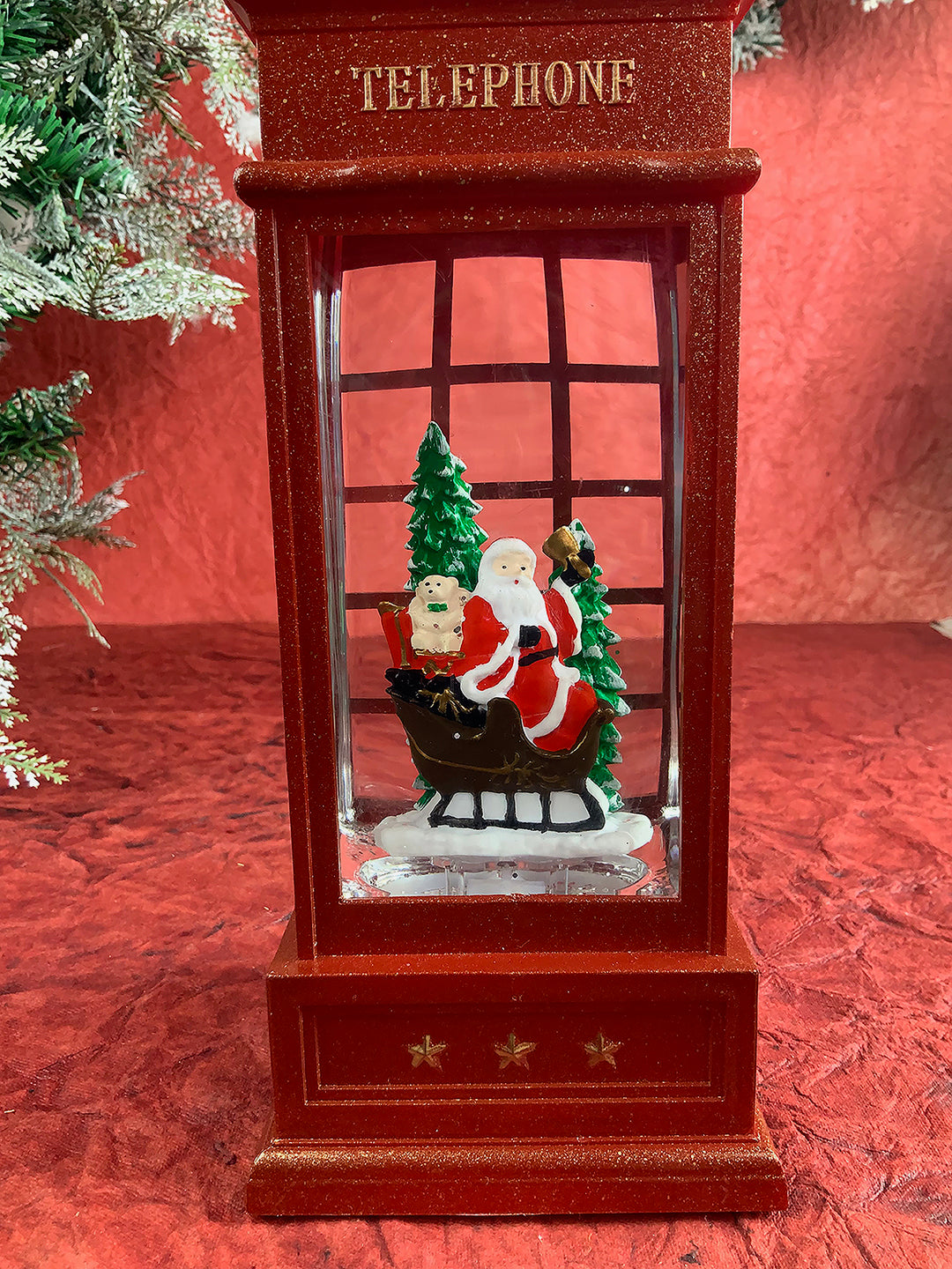 Little Surprise Box, London booth Musical Glitter Light Water Magical Christmas Snow Globe