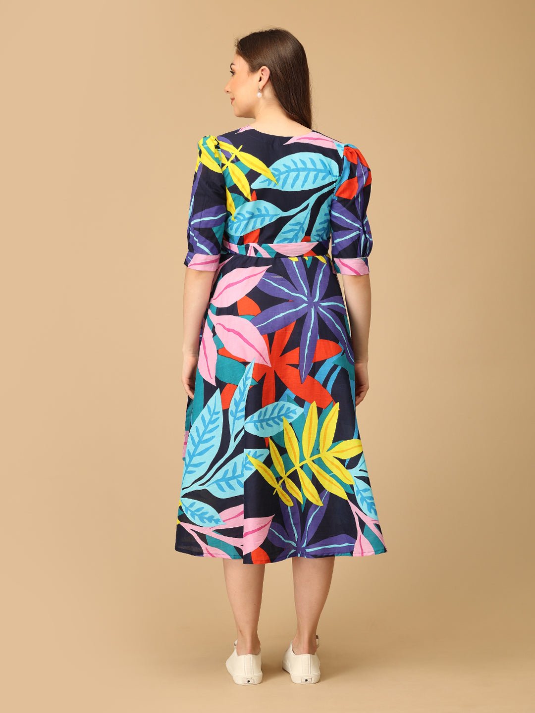 Lumea Maternity and Nursing Wrap Dress - DRS - SK - LUMEA - S