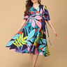 Lumea Maternity and Nursing Wrap Dress - DRS - SK - LUMEA - S